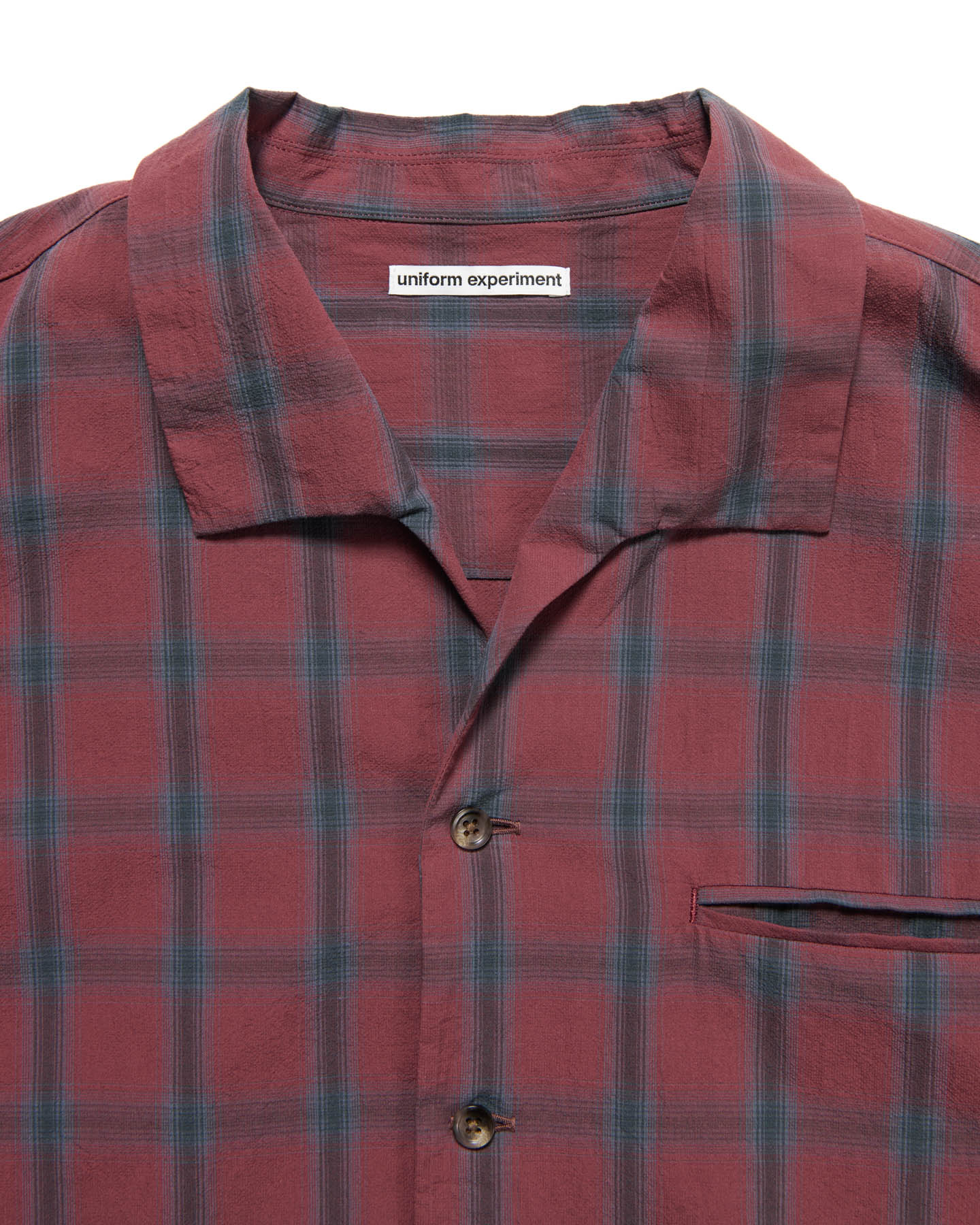 uniform experiment 25S/S S/S ITALIAN COLLAR SHIRT  UE-250025 