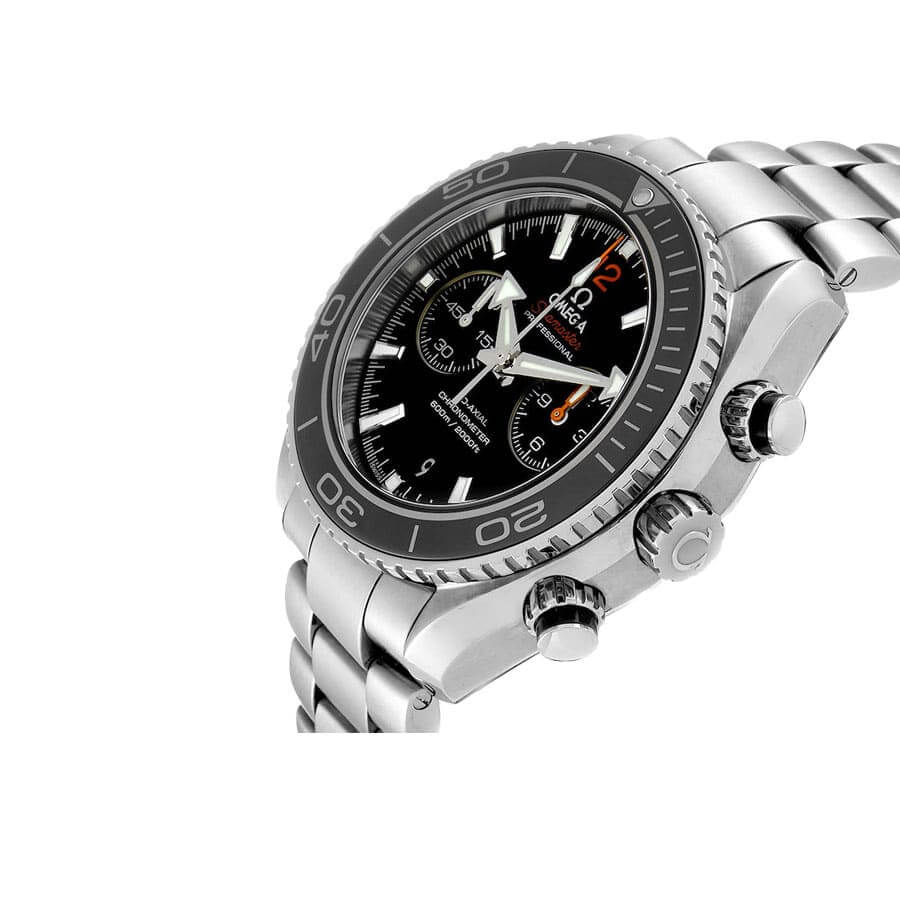 omega seamaster planet ocean steel 232 30 46 51 01 003 black dial 3