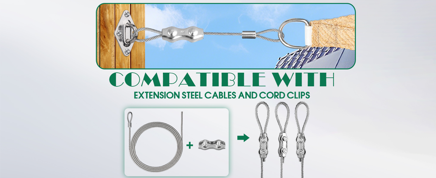 Shade Sail Hardware Kit
