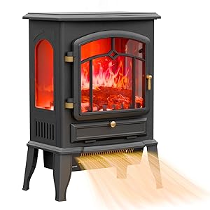 realistic flame heater