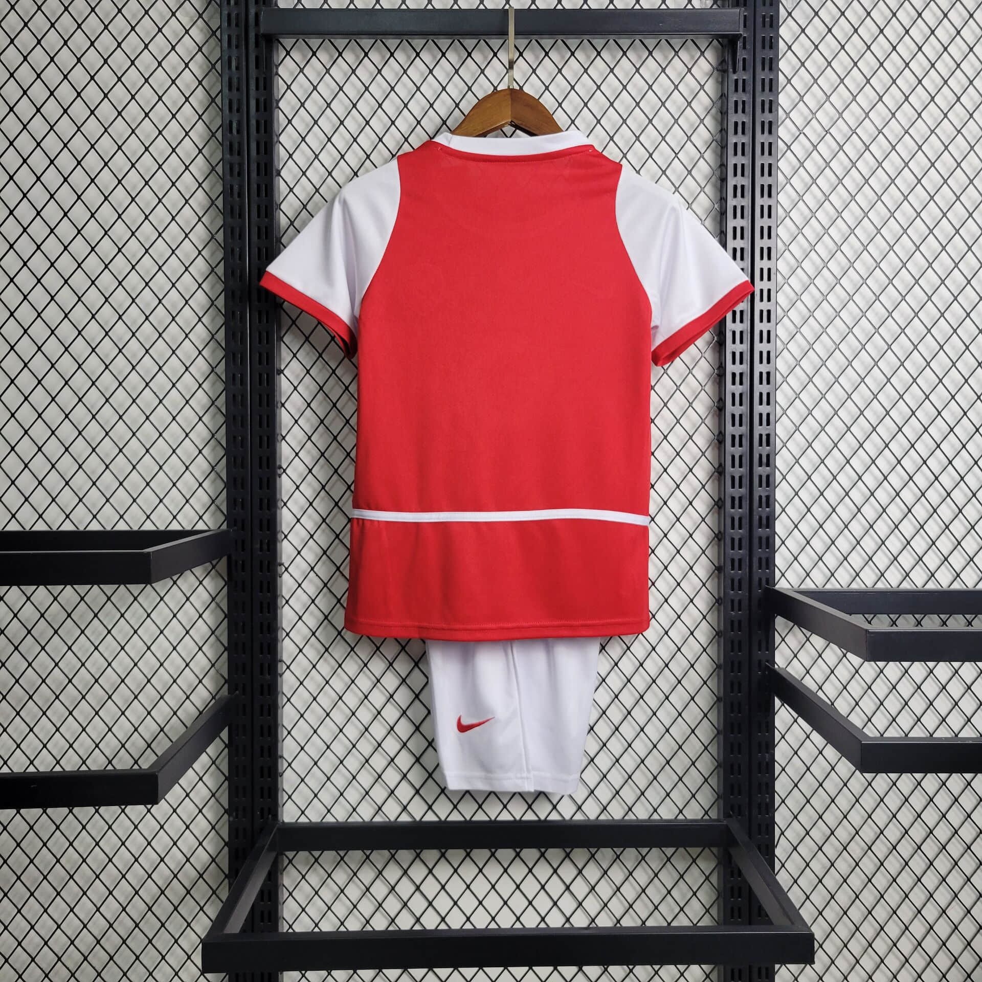 Higojerseys-Retro Arsenal 2002-04 Home Stadium Kids Kit