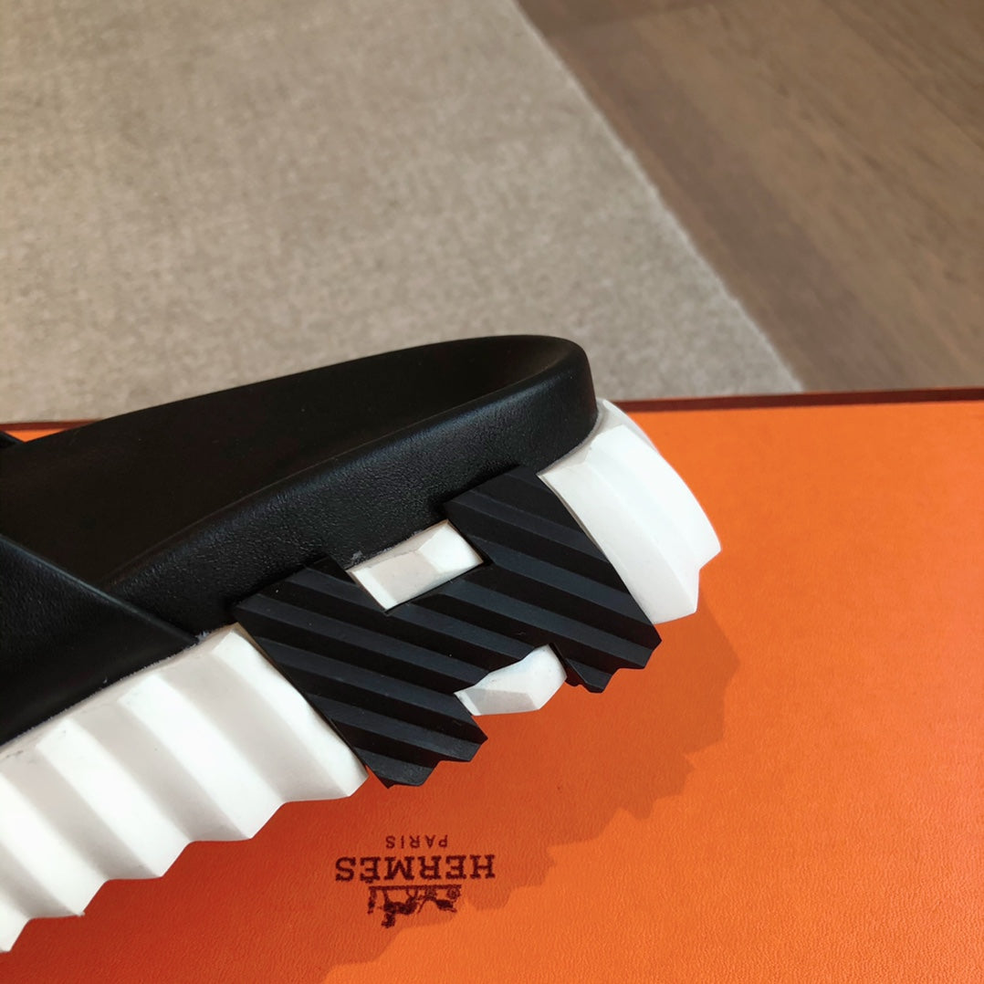 INFRA SANDAL BLACK CALFSKIN、mysite、Cacoeks