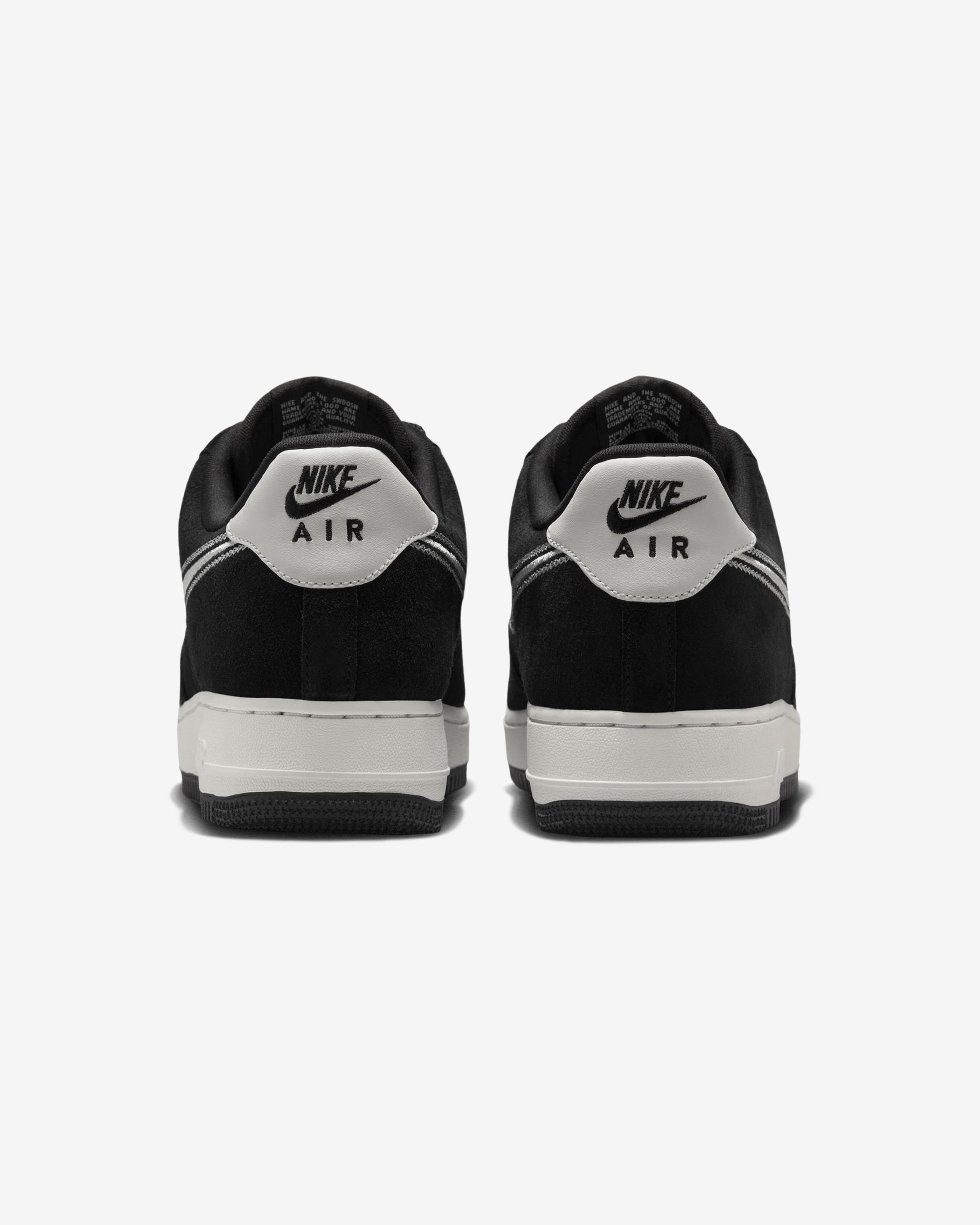 NIKE AIR FORCE 1 '07 LV8 - BLACK/ SAIL