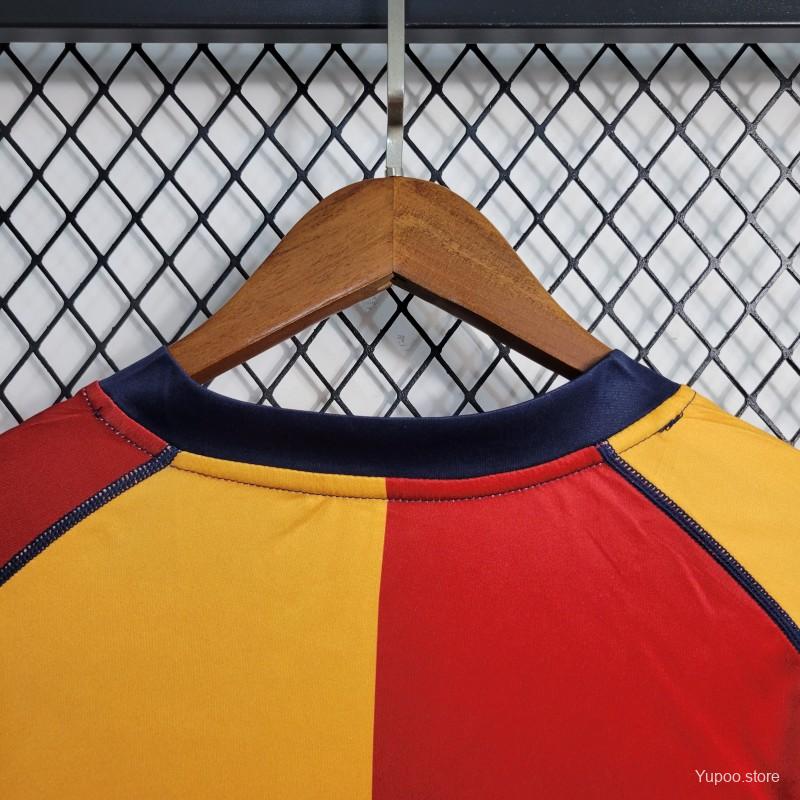 GlobeJersey-Retro Roma 2001-02 European Home Jersey