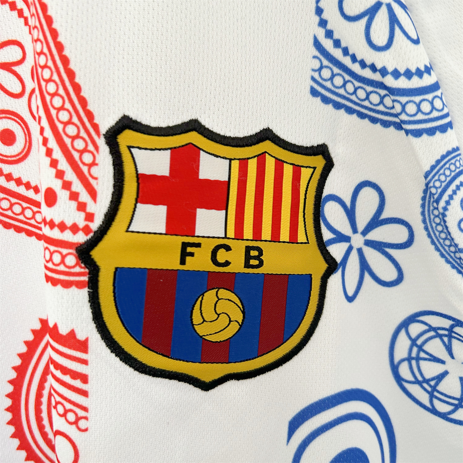 UltraTrikot-Barcelona 25-26 Paisley Patterns White Special Edition Jersey - Fans Version
