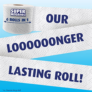 Super Mega Roll = Super Mega Value! 