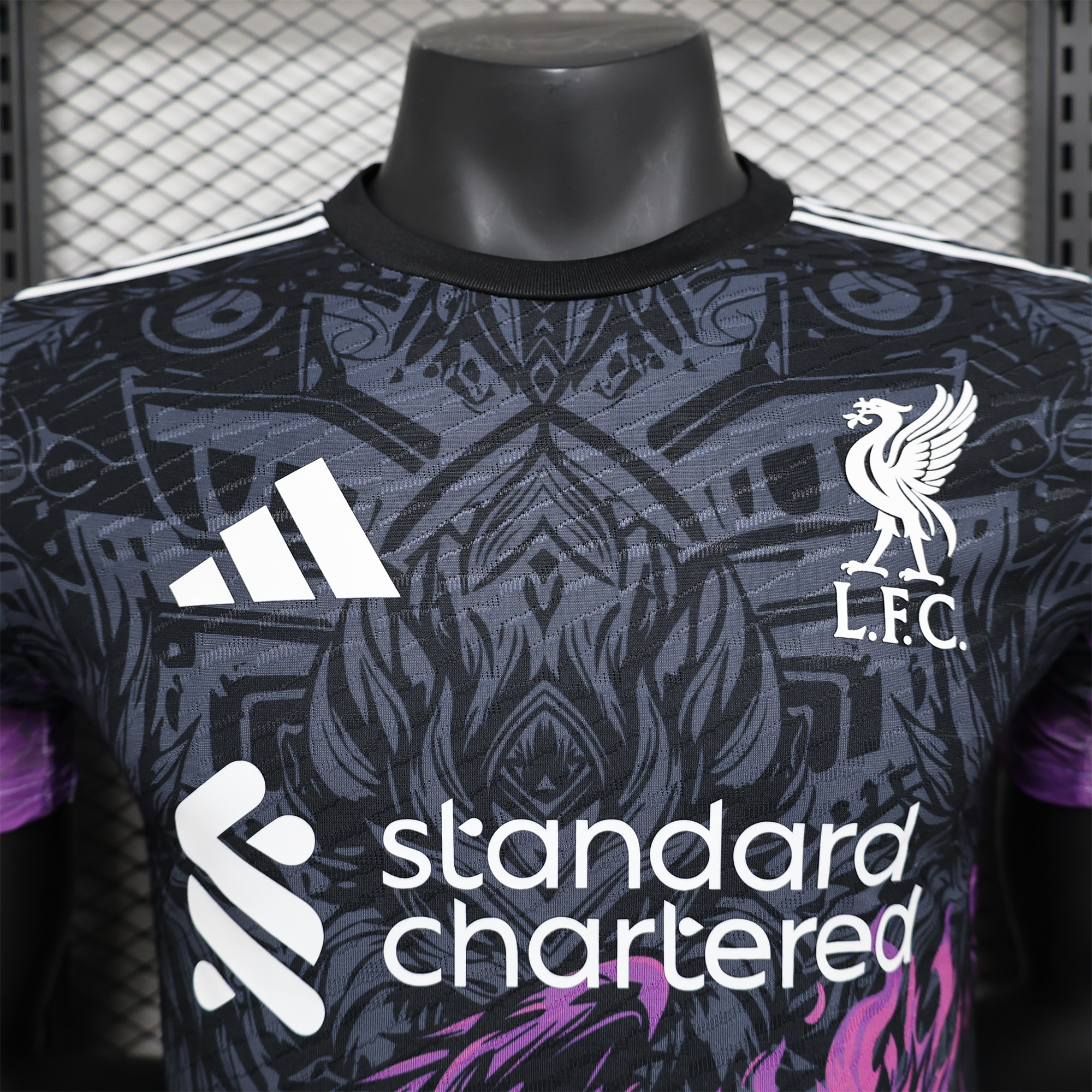 JerseysGala.com | Liver.pool 24-25 Purple Fire Phoenix Special Edition Jersey - Player Version -Customize Name, Number and Patch | Worldwide Shipping