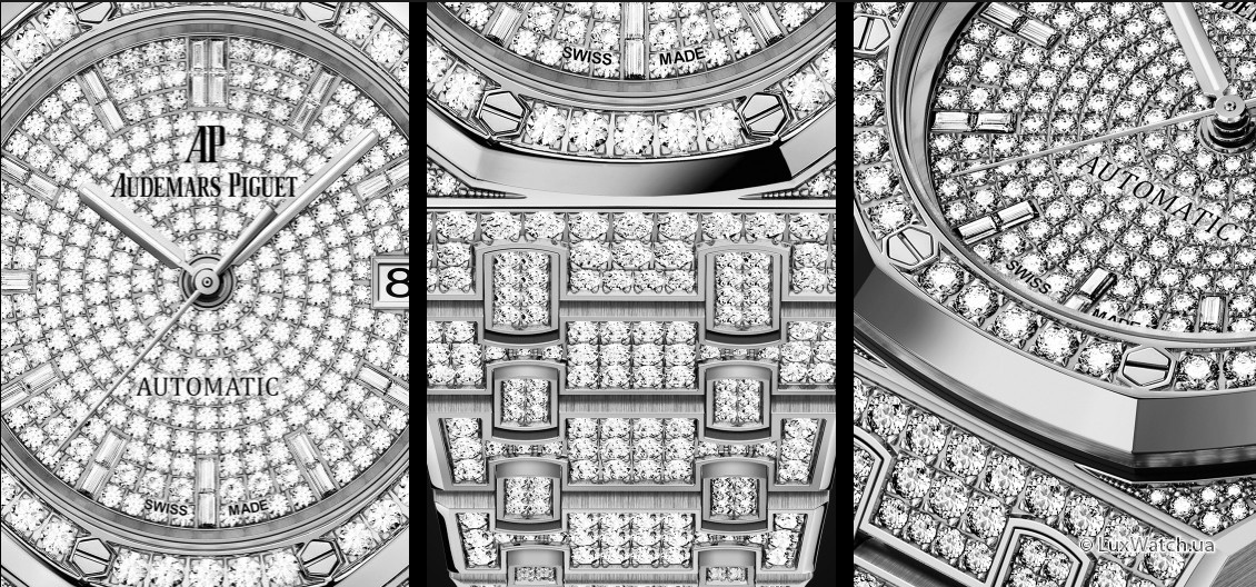 Женские часы Audemars Piguet Royal Oak Royal Oak Selfwinding 37 mm 15452BC. ZZ.1258BC.01 обзор, отзывы, описание, продажа на Luxwatch.ua