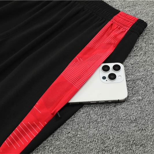 Higojerseys-Bayern Munich 24-25 Long Sleeve Training Set - Black