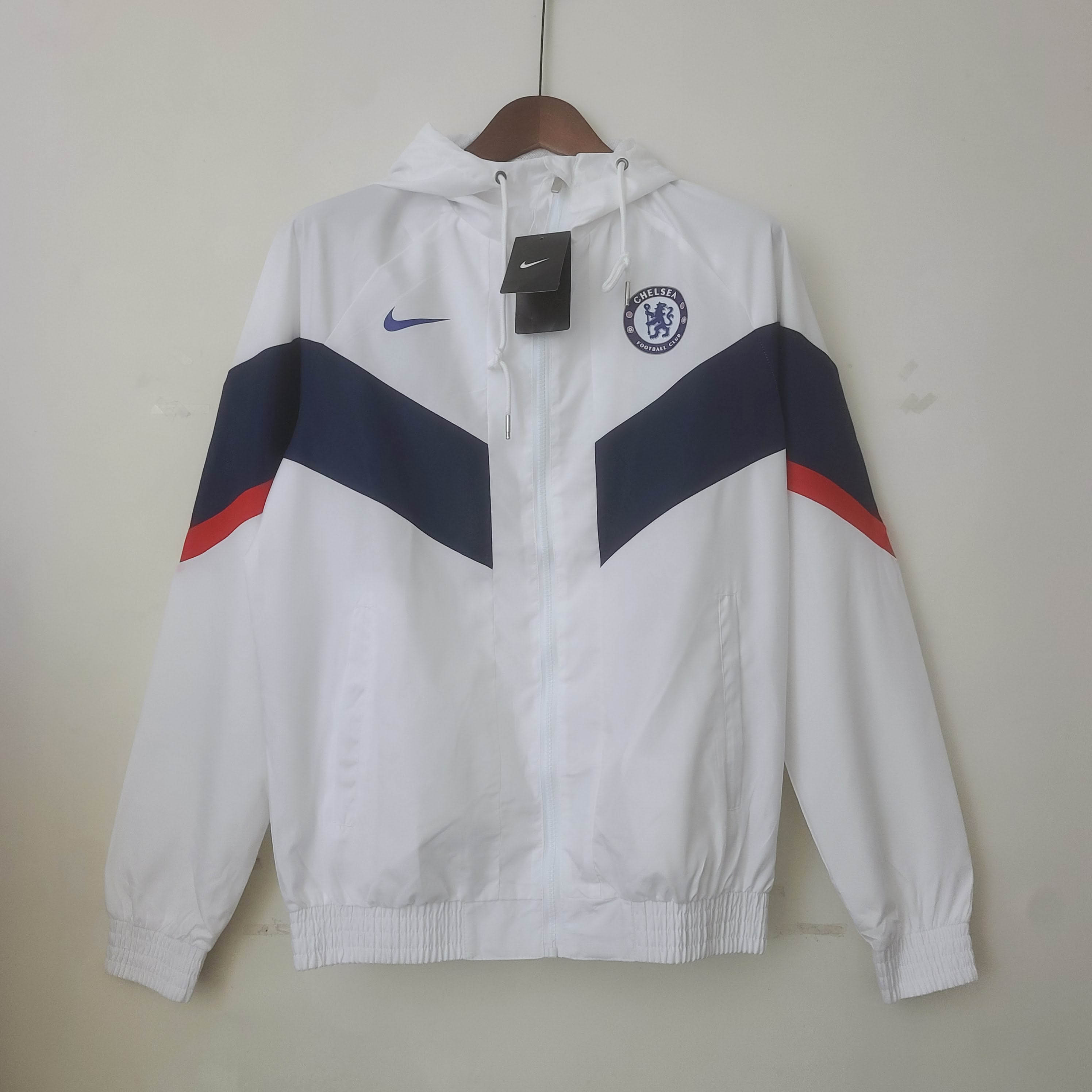2022 Chelsea Windbreaker White:football jersey mysite: unitedjerseyfootball 邓江浪:football