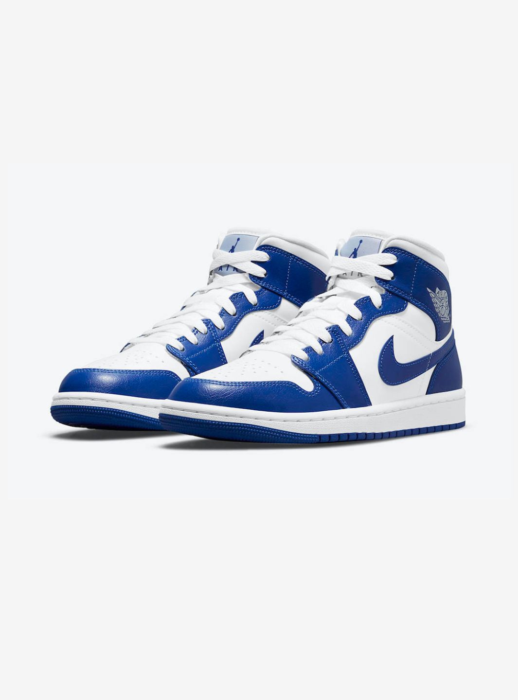 Air Jordan 1 Mid Kentucky Blue、JORDAN、Cacoeks