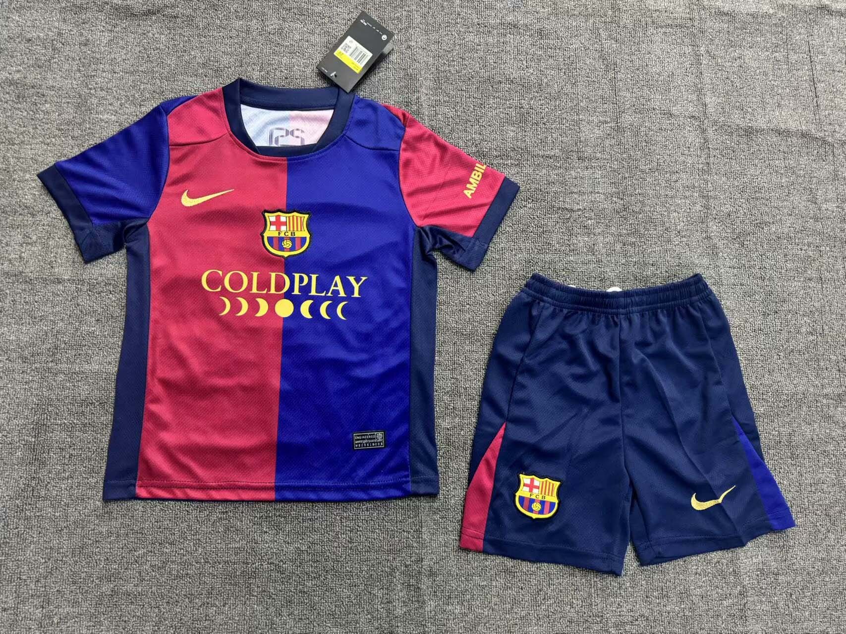2024/2025 Barcelona Home X COLDPLAY Football Shirt 1:1 Thai Quality:football jersey mysite: unitedjerseyfootball 邓江浪:football