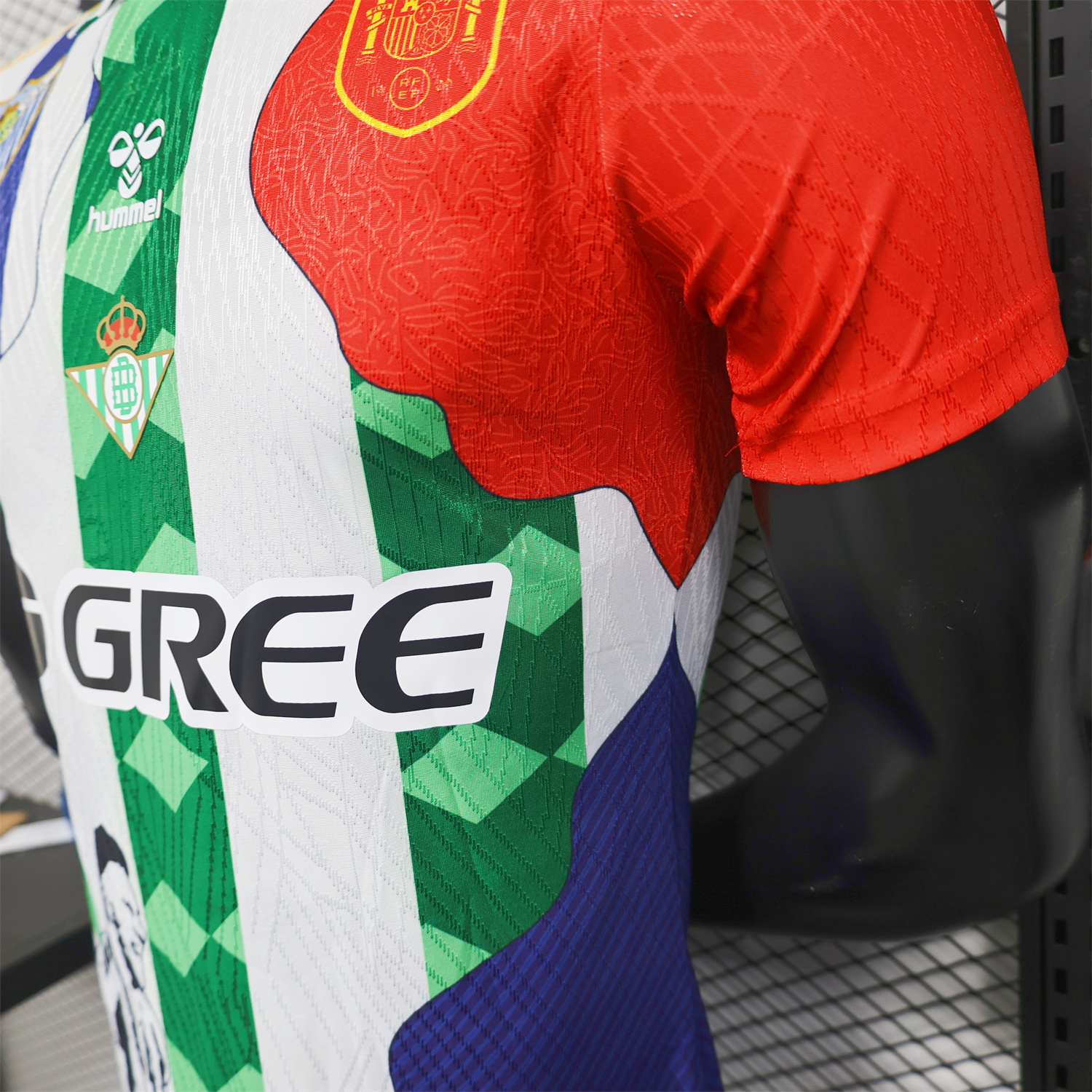 foot-Joaquín 25-26 Career Commemorative Jersey - Player Version - Real Betis Spain Malaga Fiorentina