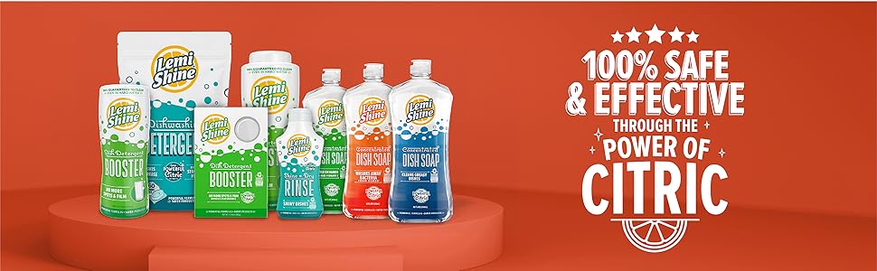Lemi Shine Kitchen and Dish care cleaning products