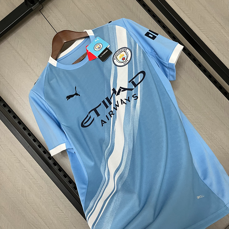 2025/2026 Manchester City Home Football Shirt 1:1 Thai Quality:football jersey mysite: unitedjerseyfootball 邓江浪:football