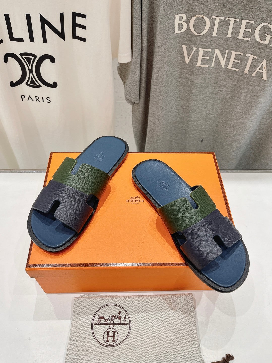 IZMIR SANDAL AEGEAN MIX HUNTER MIX PEACOCK LAMBSKIN、mysite、Cacoeks