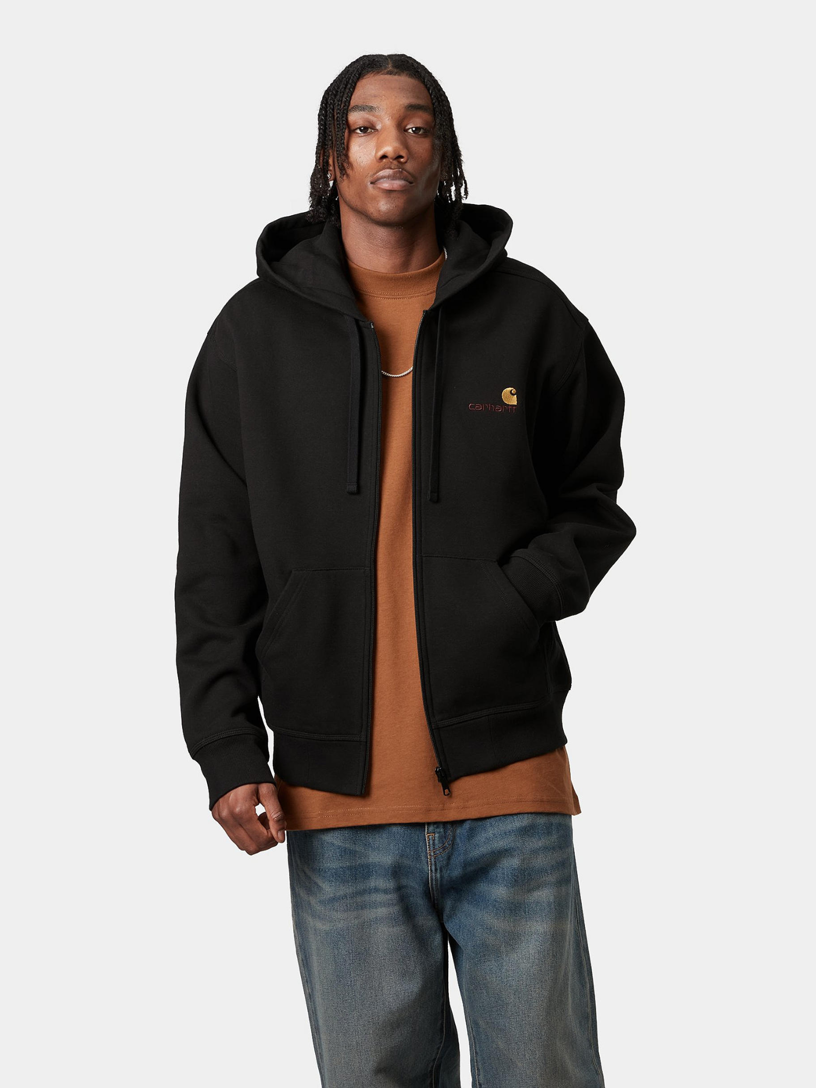 Hooded American Script Jacket