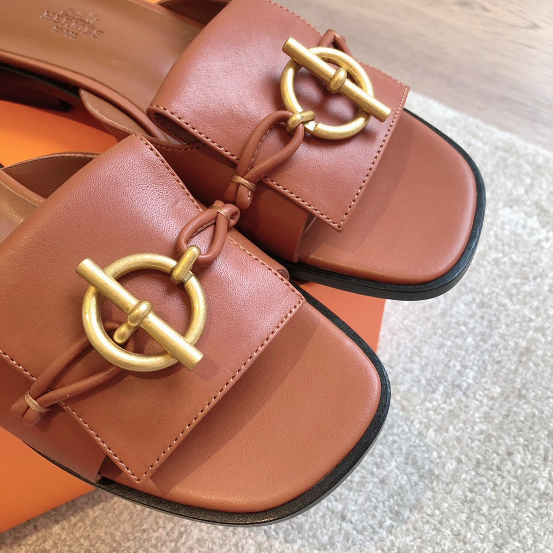 ISLE SANDAL CARAMEL CALFSKIN、mysite、Cacoeks
