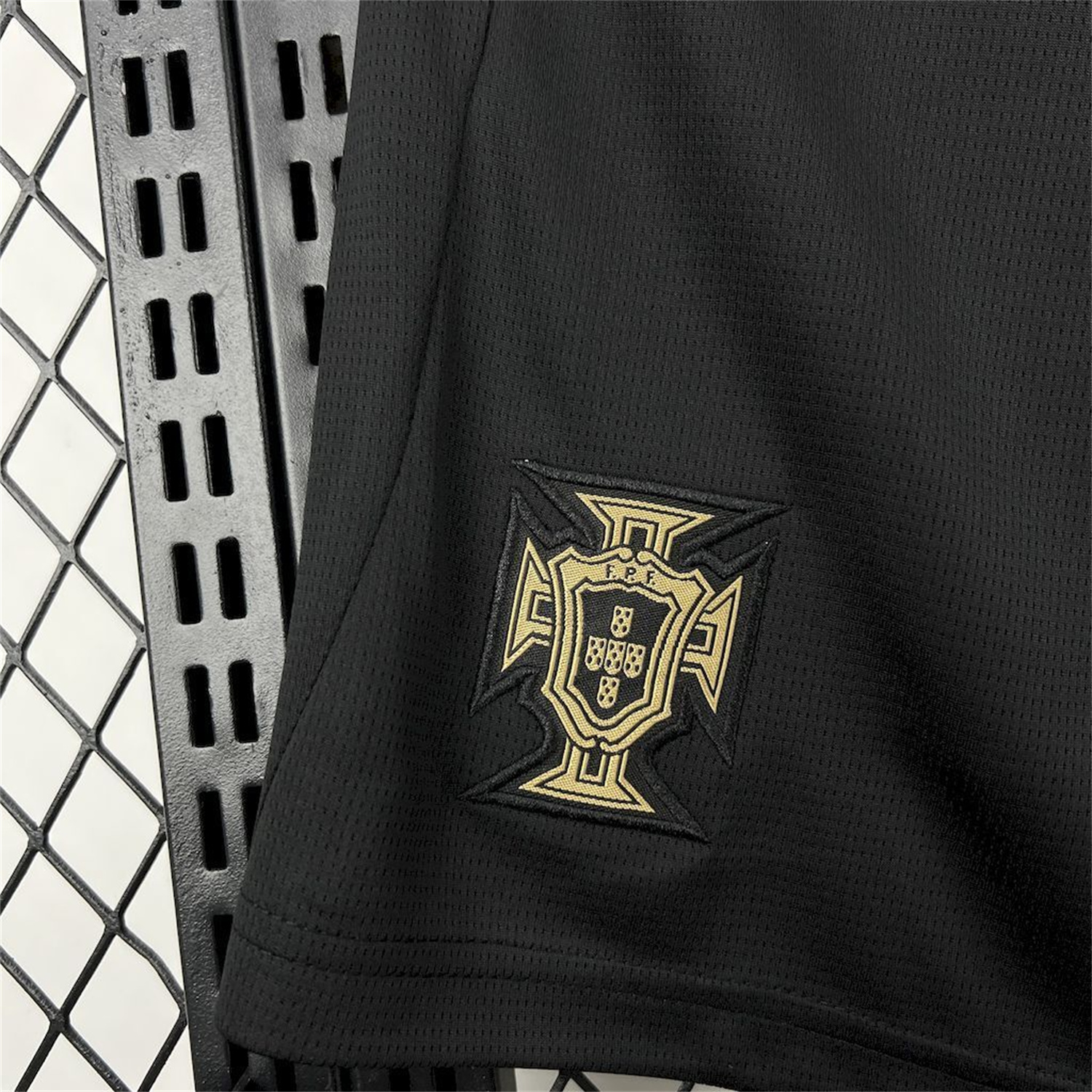 Unitedfootballkit.com | Portugal 2026 Eusebio Special Shorts - Fans Version -Customize Name, Number and Patch | Worldwide Shipping