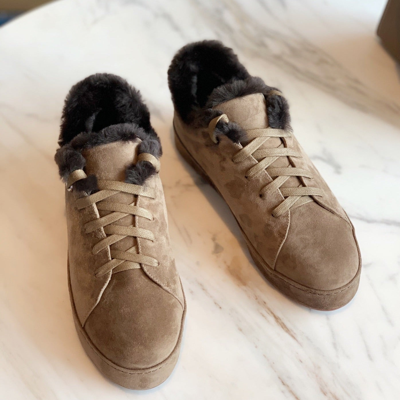 LP WINTER NUAGES SNEAKERS CEDAR LAMBSKIN、mysite、Cacoeks