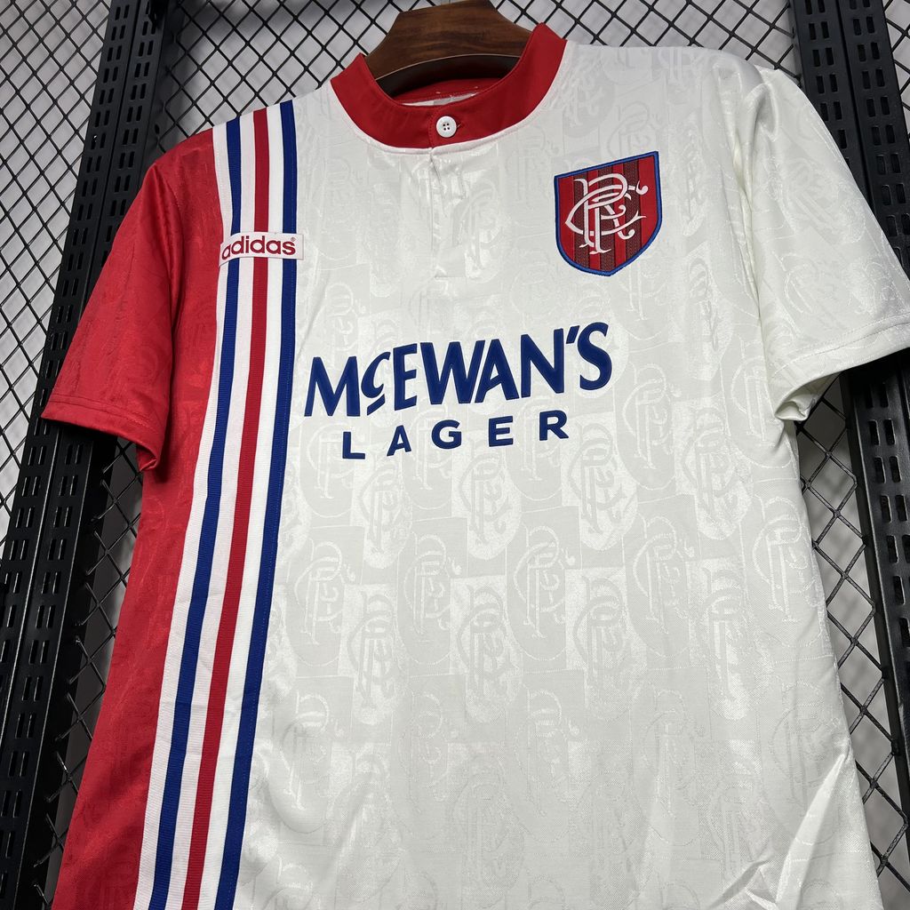 GlobeJersey-Retro Glasgow Rangers 1996-97 Away Stadium Jersey