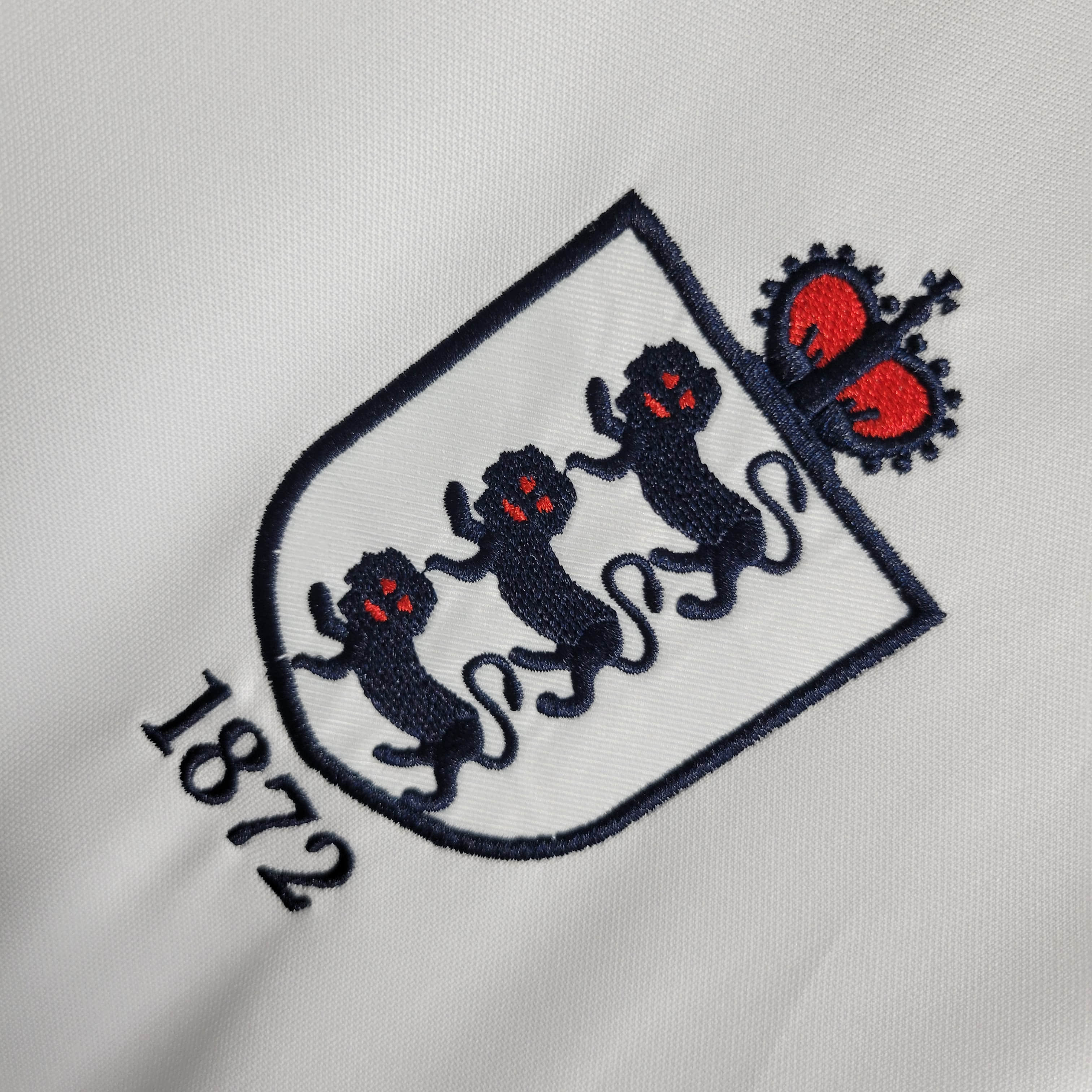 Higojerseys-England 2023 150th Anniversary Jersey - Fans Version