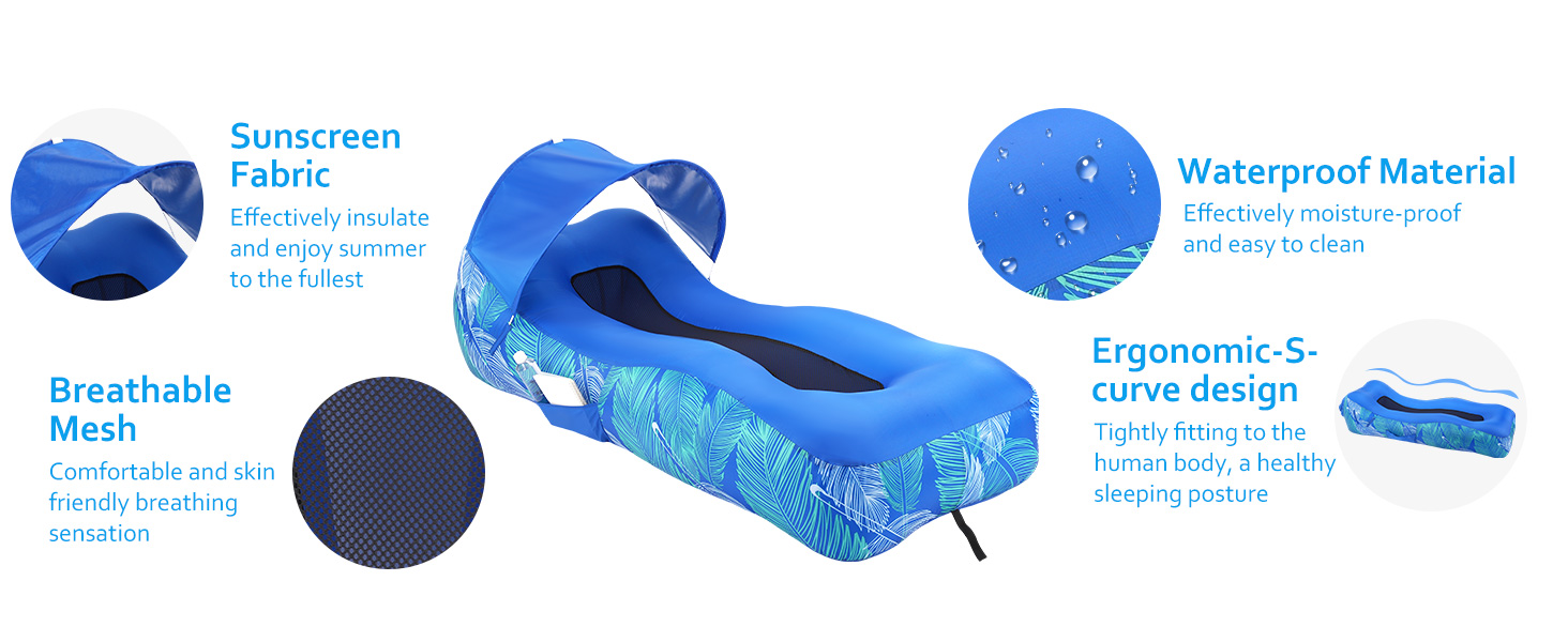 blow up chair