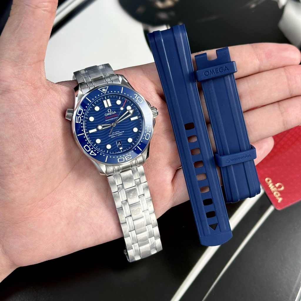 Đồng Hồ Omega Seamaster Replica 11 Mặt Xanh Dương VSF (1)