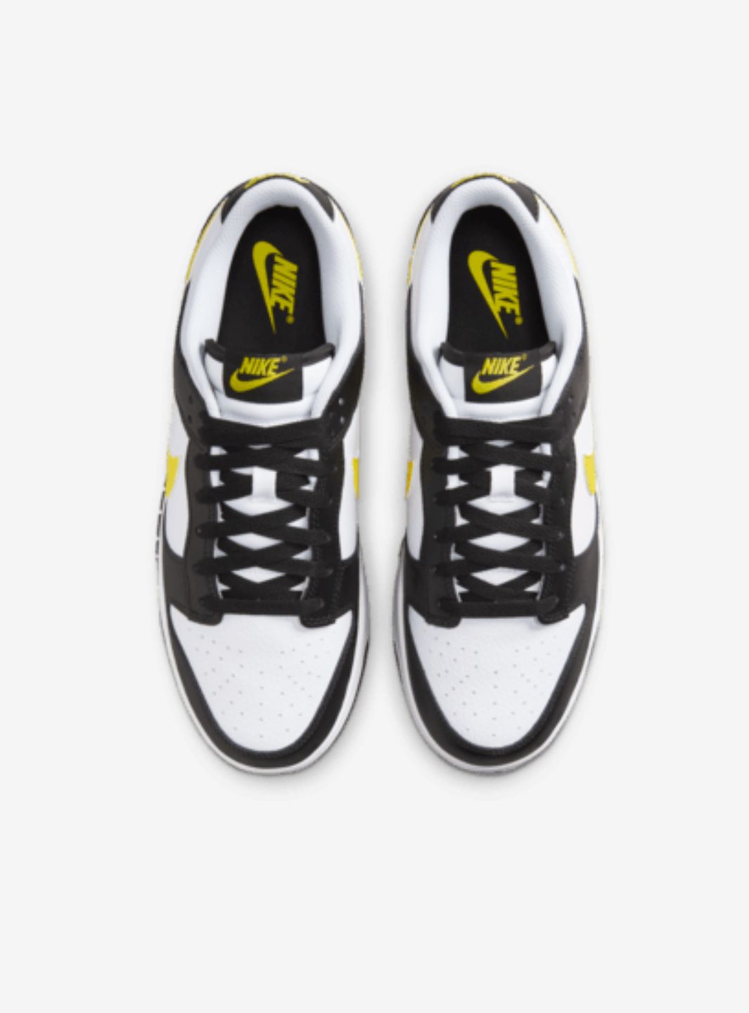Nike Dunk Low Black Opti Yellow、NIKE、Cacoeks