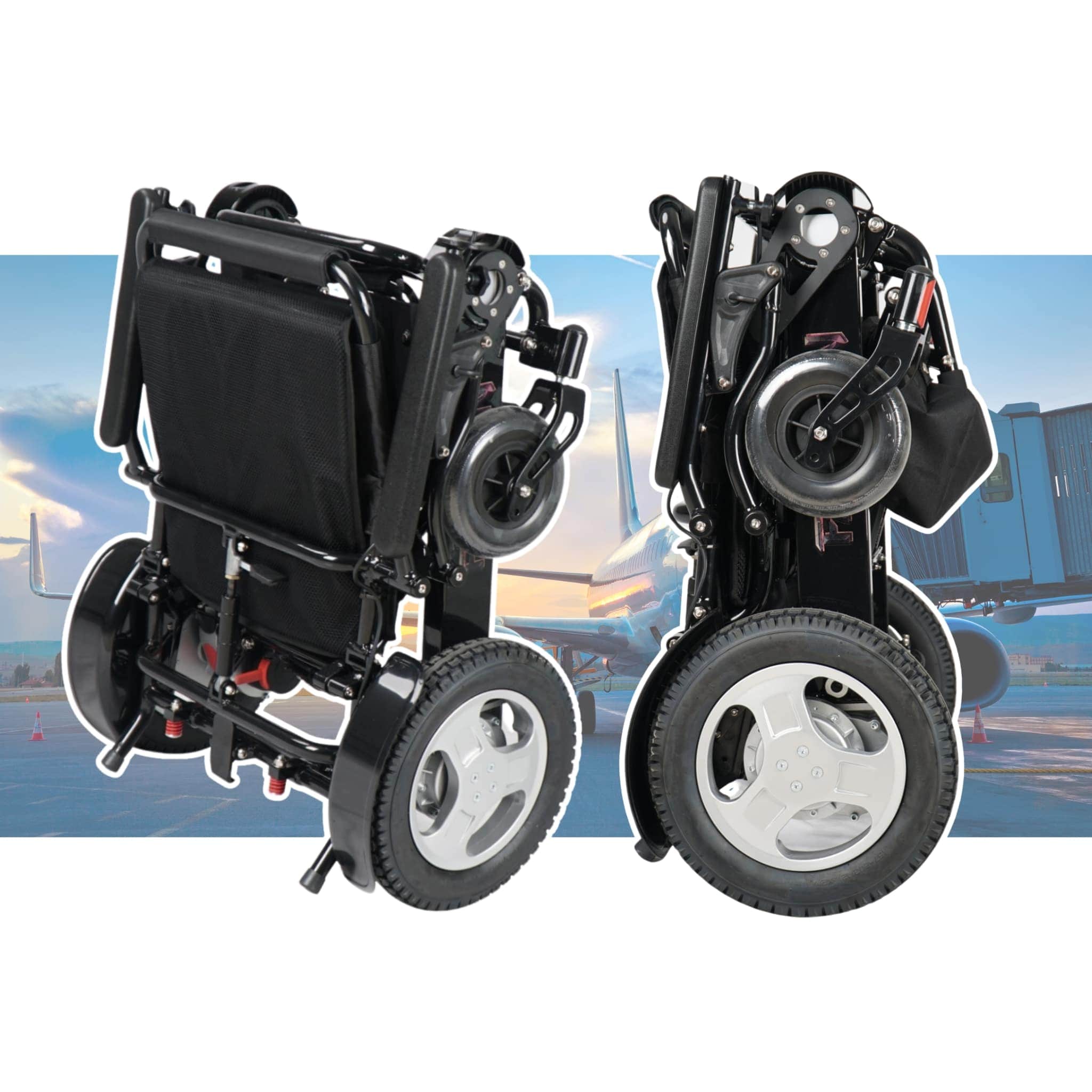 falcon folding power wheelchair