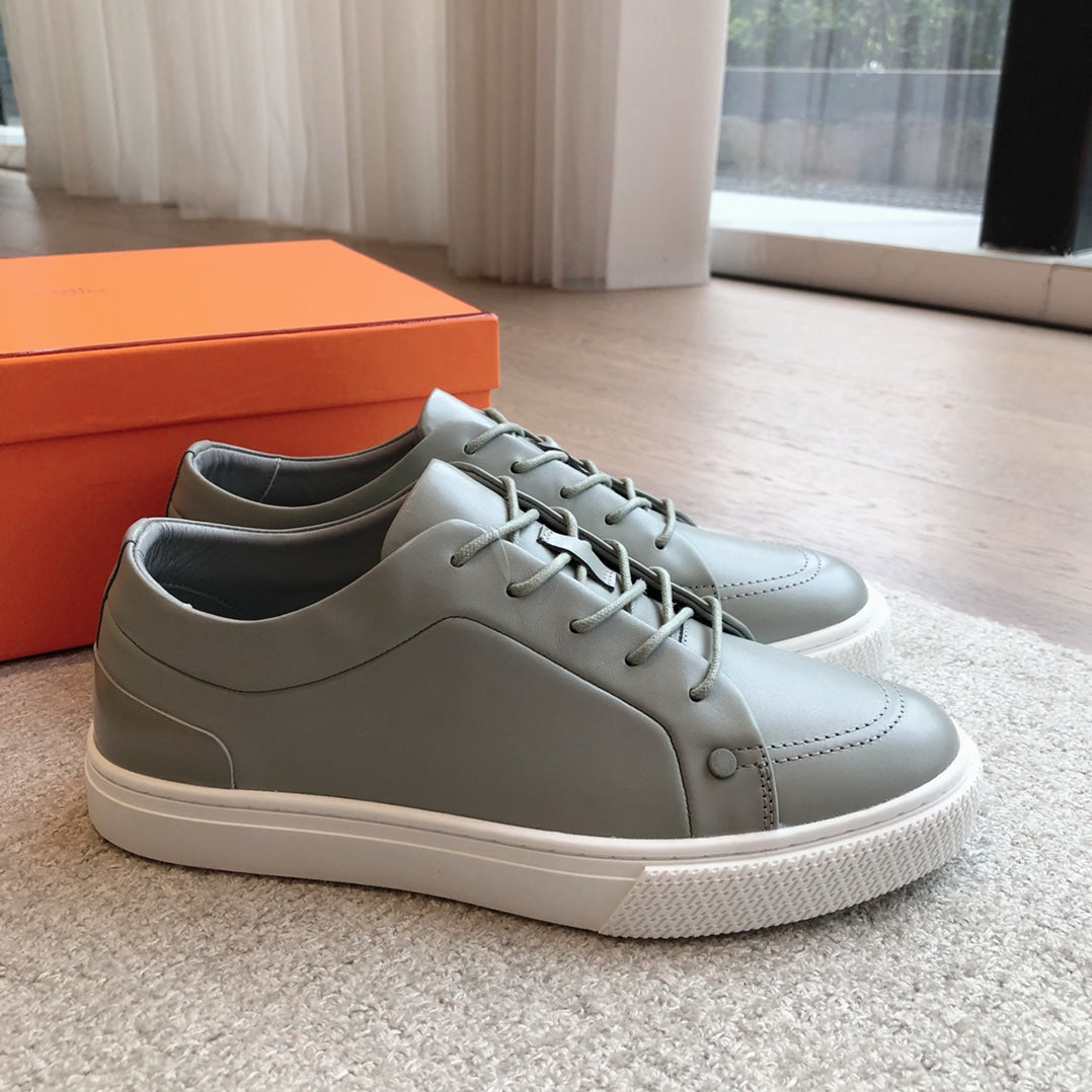 IRWIN SNEAKER LIGHT GRAY CALFSKIN、mysite、Cacoeks