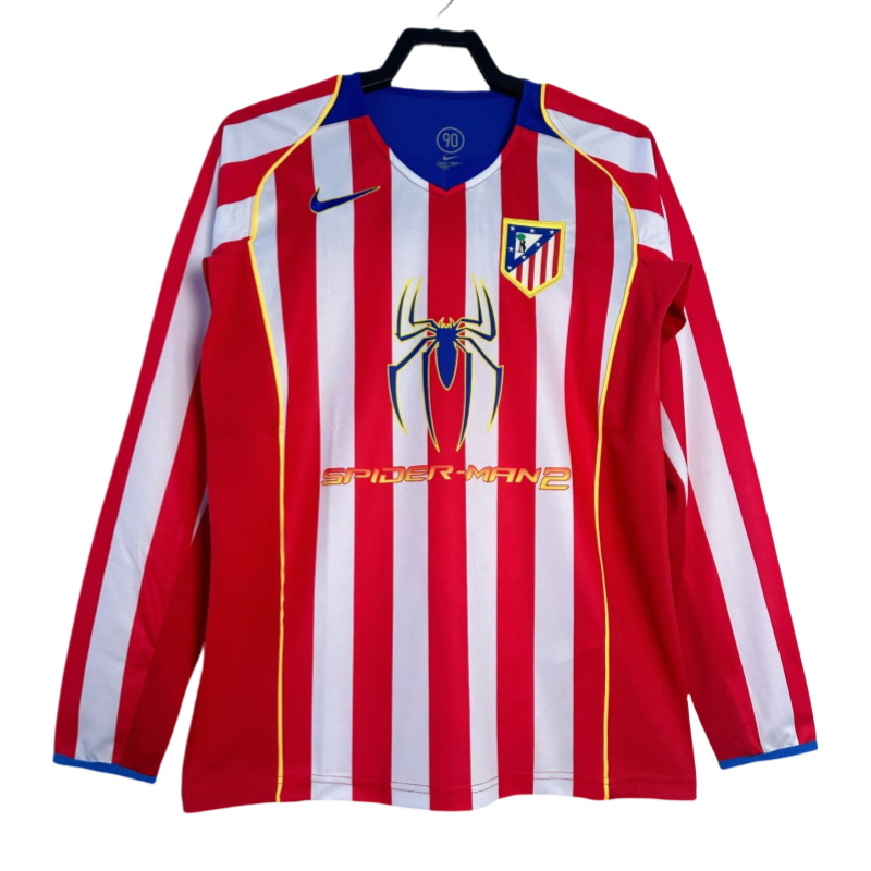 04-05 Atletico Madrid Home long sleeves soccer jersey-Retro version: Ajax 24-25 Home Stadium Jersey - Fans Version mysite: Adidas luxuryfootballshirts.com: https://www.luxuryfootballshirts.com/