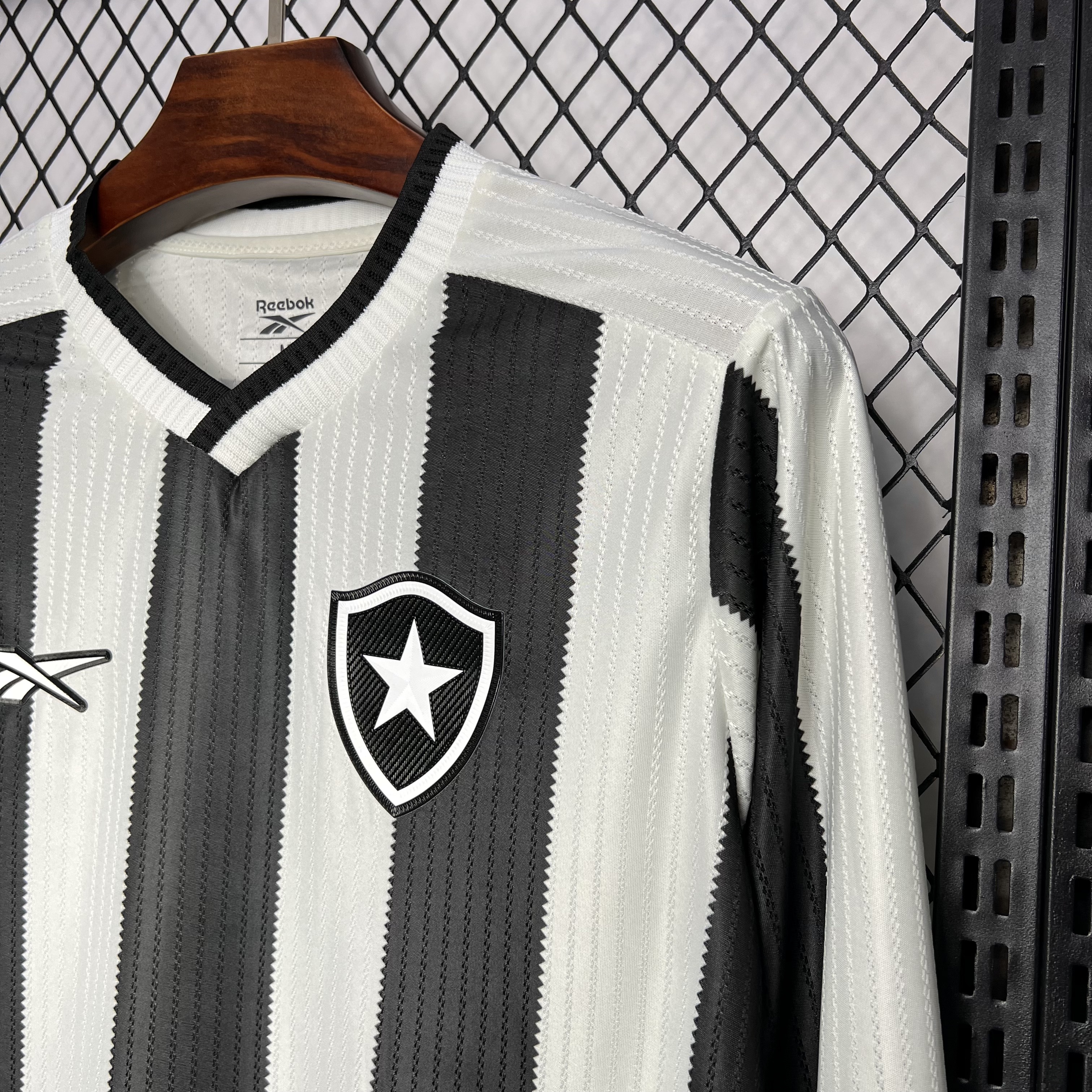 Higojerseys-Botafogo 2024 Home Unsponsored Long Sleeves Jersey - Fans Version