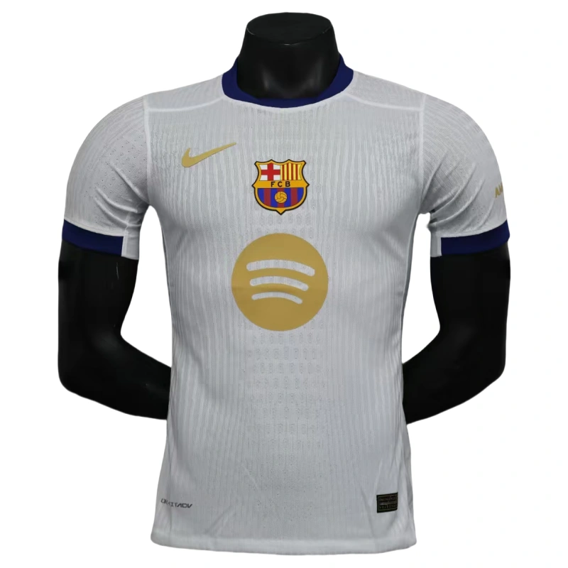 25-26 Barcelona Home White soccer jersey - Player Version: Ajax 24-25 Home Stadium Jersey - Fans Version mysite: Adidas luxuryfootballshirts.com: https://www.luxuryfootballshirts.com/