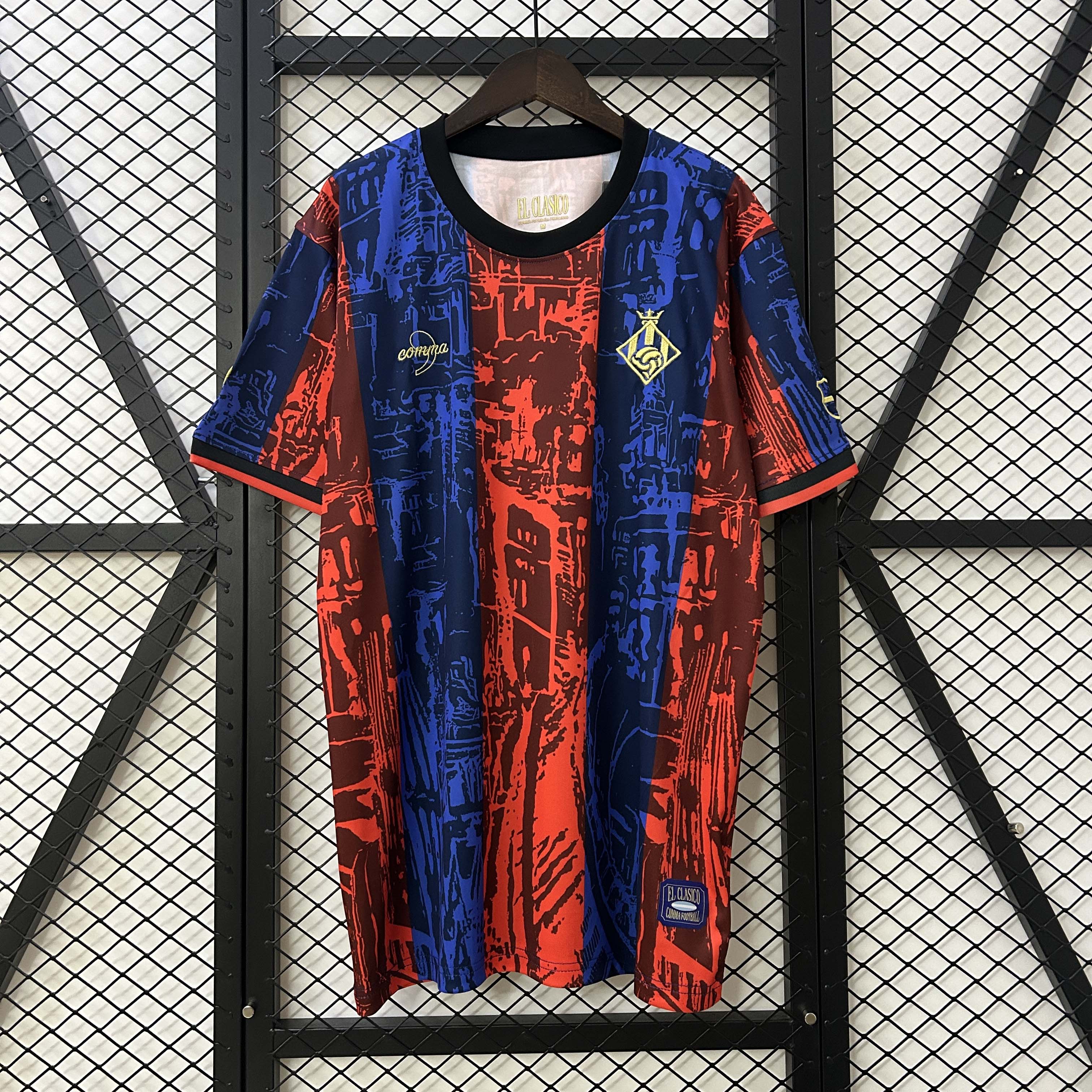 2025/2026 Barcelona Jointly Signed Red and blue Football Shirt 1:1 Thai Quality:football jersey mysite: unitedjerseyfootball 邓江浪:football