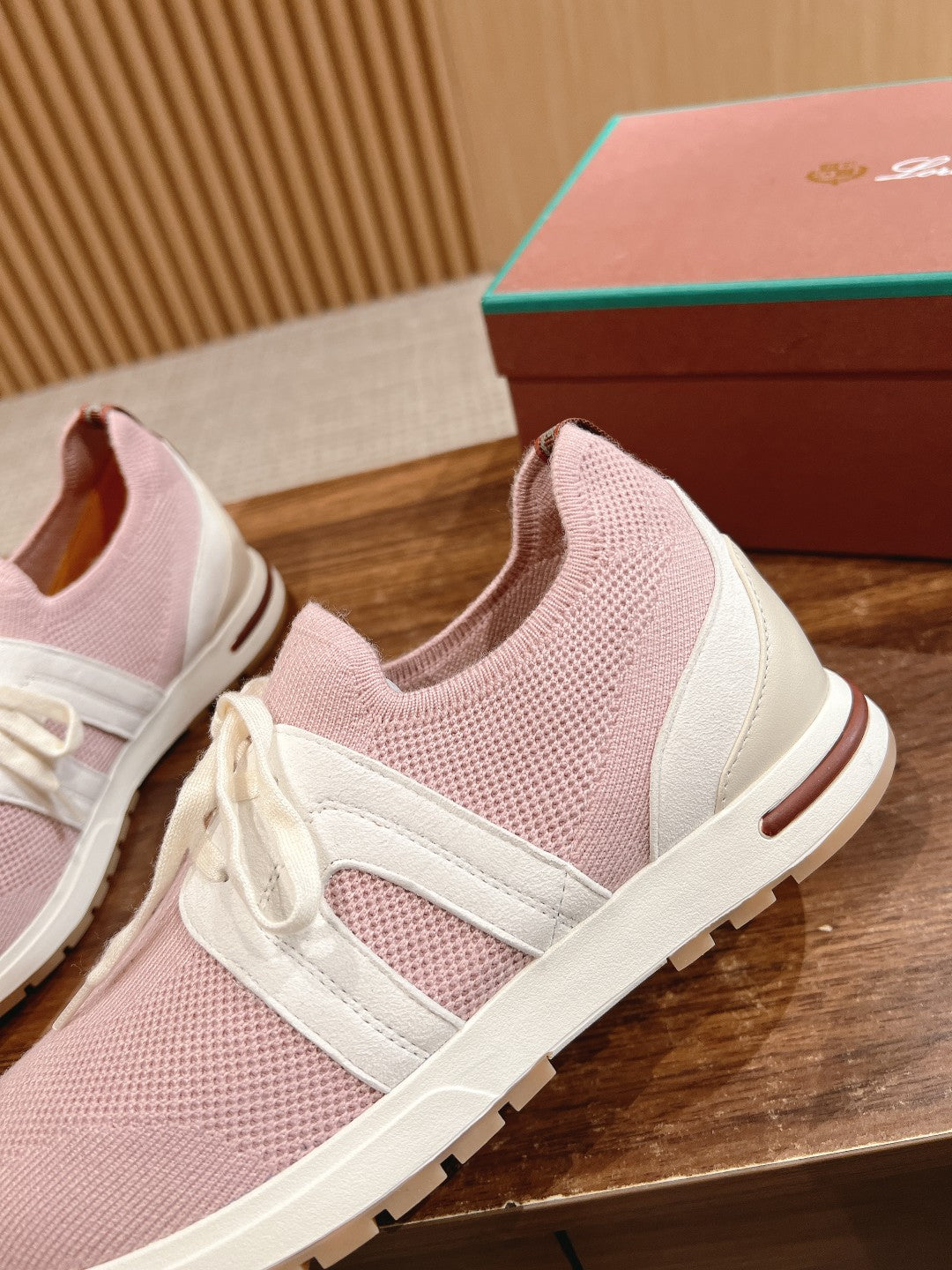 LP BASIC 360 FLEXY WALK SNEAKER LIGHT PINK FABRICS、mysite、Cacoeks