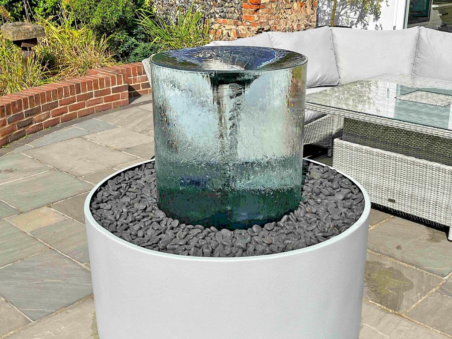Endless Vortex Water Fountain Yard or Garden Water Feature