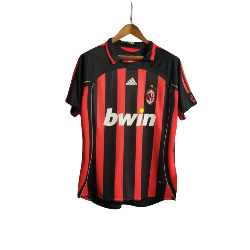06-07 AC Milan Home soccer jersey- Retro version: Ajax 24-25 Home Stadium Jersey - Fans Version mysite: Adidas luxuryfootballshirts.com: https://www.luxuryfootballshirts.com/