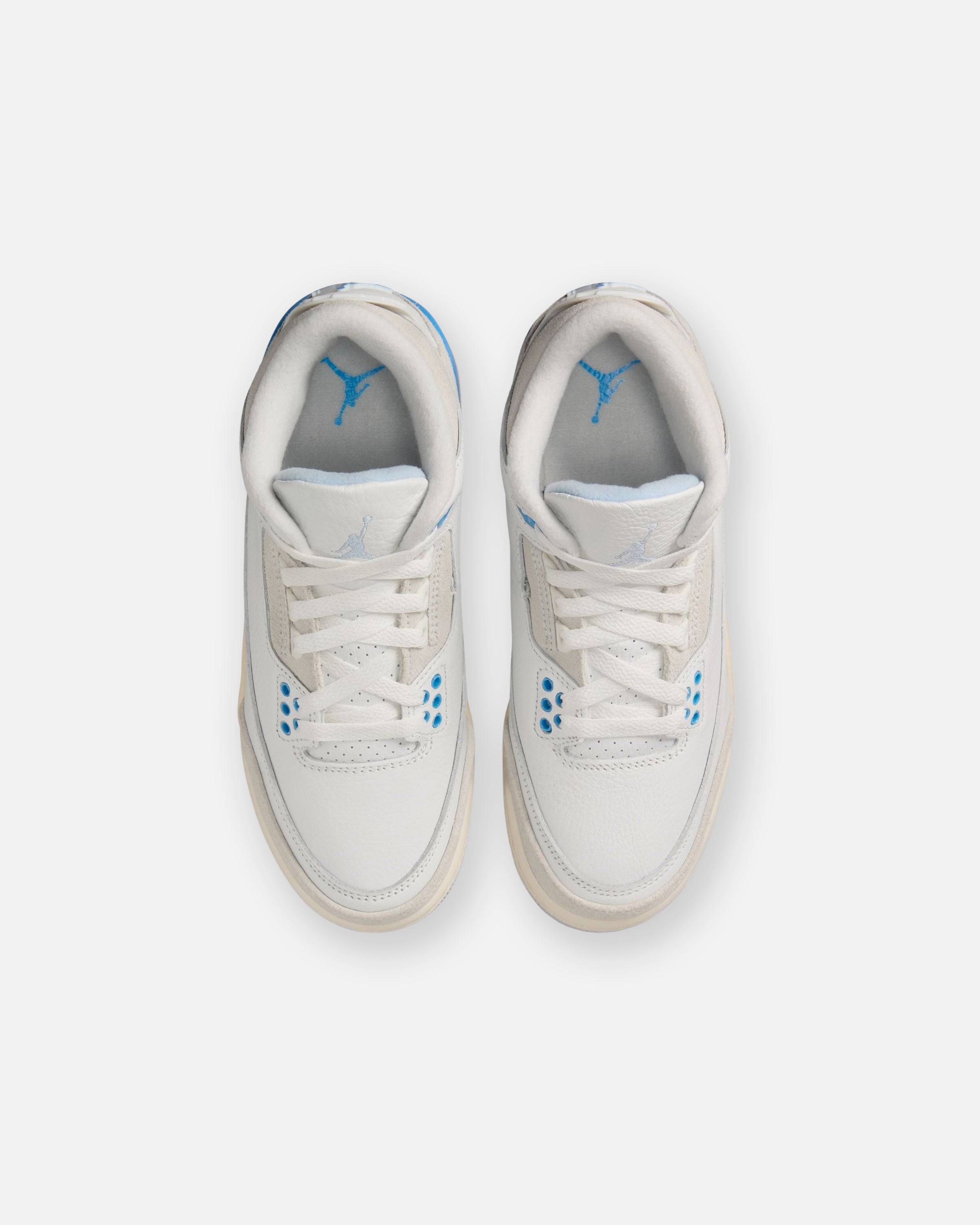 JORDAN GS AJ 3 RETRO - SUMMITWHITE/ HYDROGENBLUE
