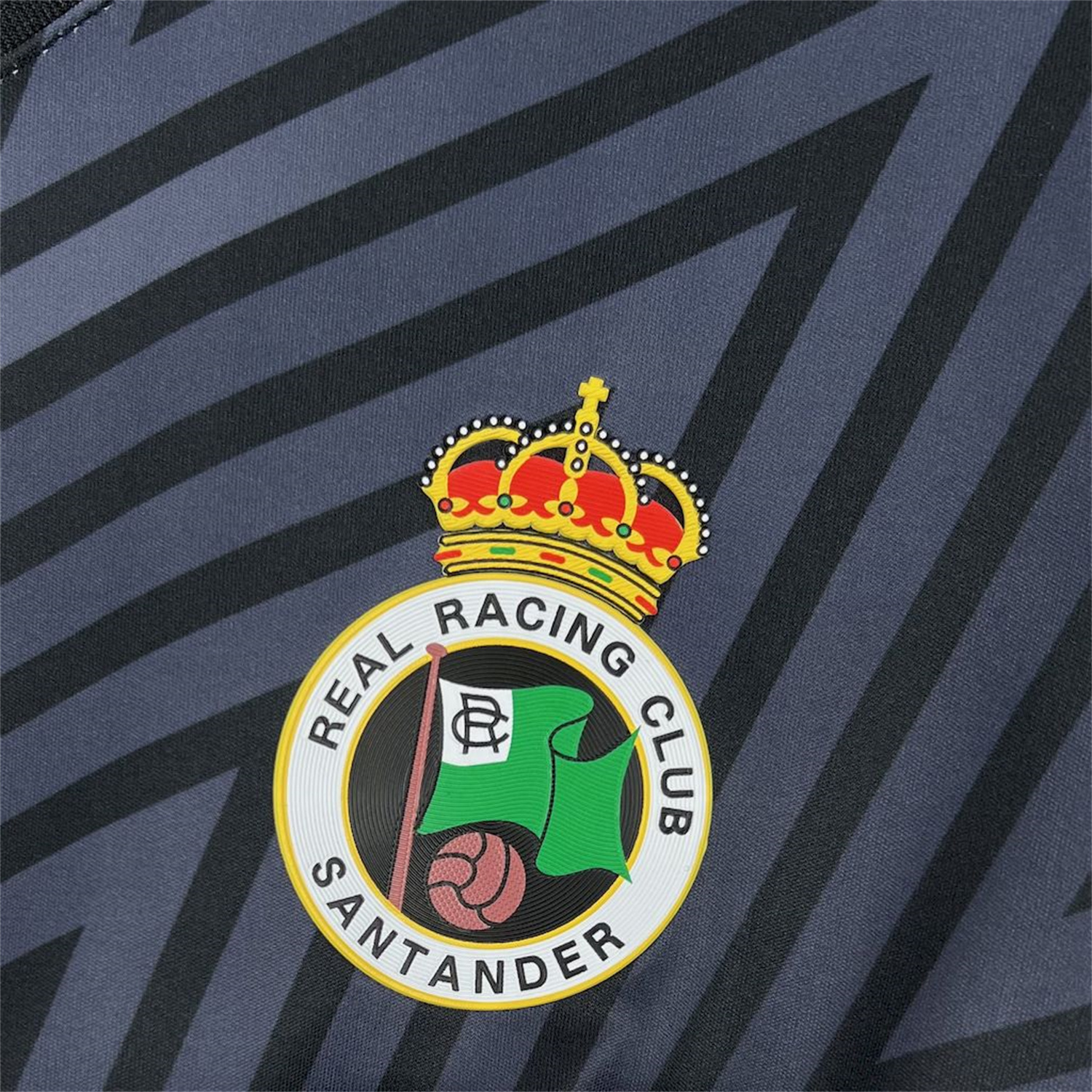 UltraTrikot-Racing de Santander 24-25 Black Goalkeeper Jersey - Fans Version