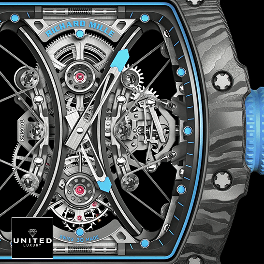 Richard Mille Tourbillion Pablo Mac Donough Replica blue