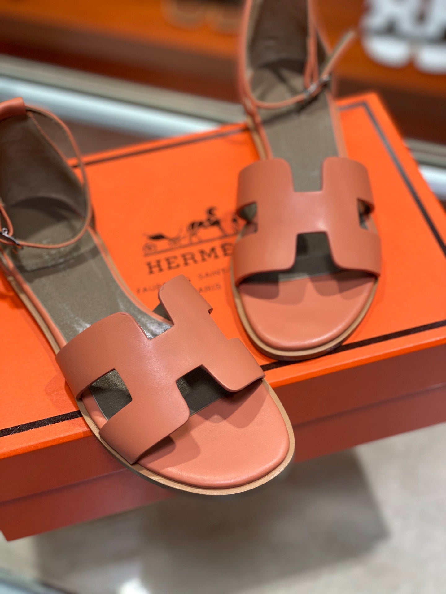 SANTORINI SANDAL FIRE CALFSKIN、mysite、Cacoeks