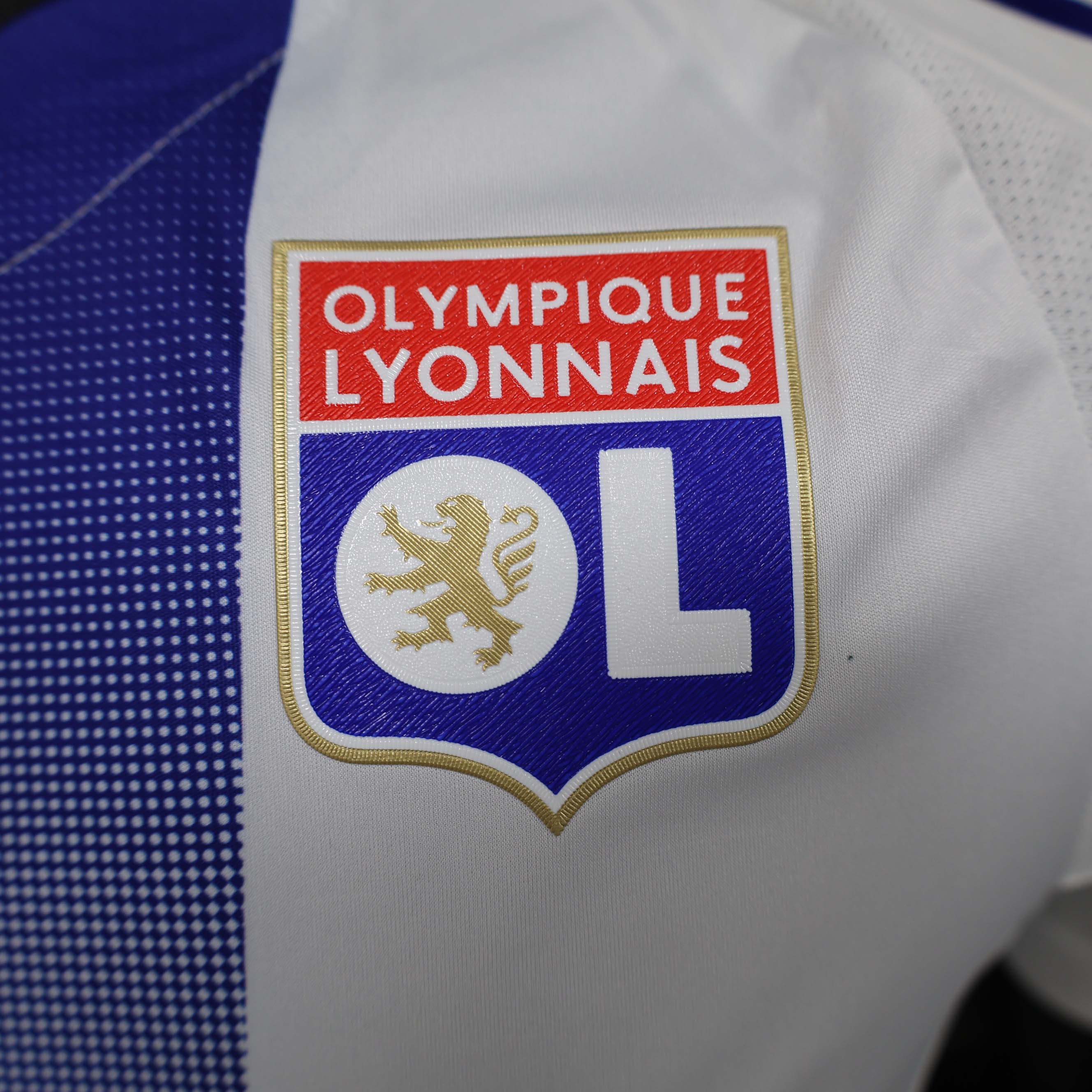 2024/2025 Player Version Lyon Home Football Shirt 1:1 Thai Quality:football jersey mysite: unitedjerseyfootball 邓江浪:football