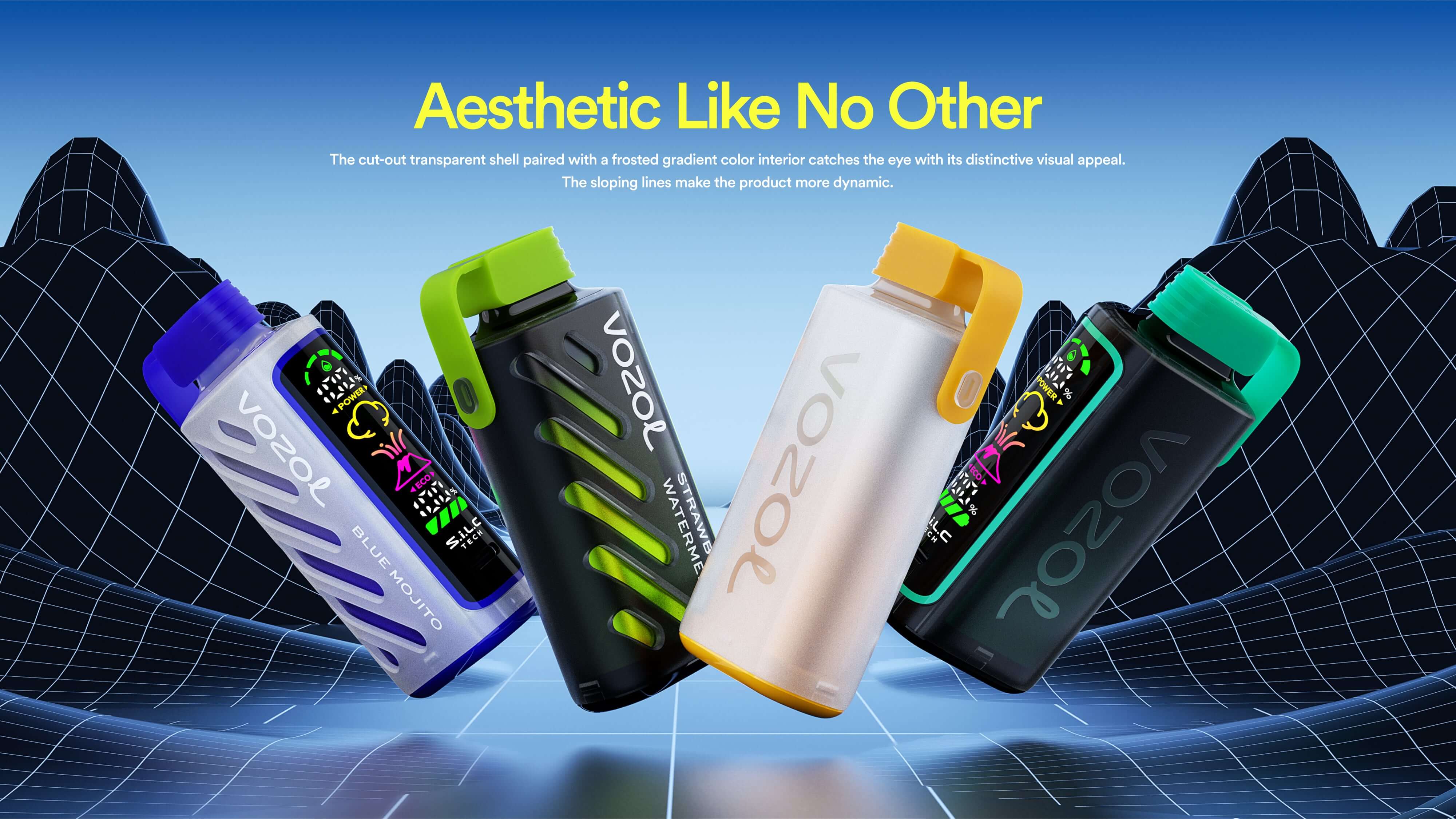  VOZOL Gear Power 20000 Puffs 50mg Dual Mode Disposable Vapevpae005 vapeing vape