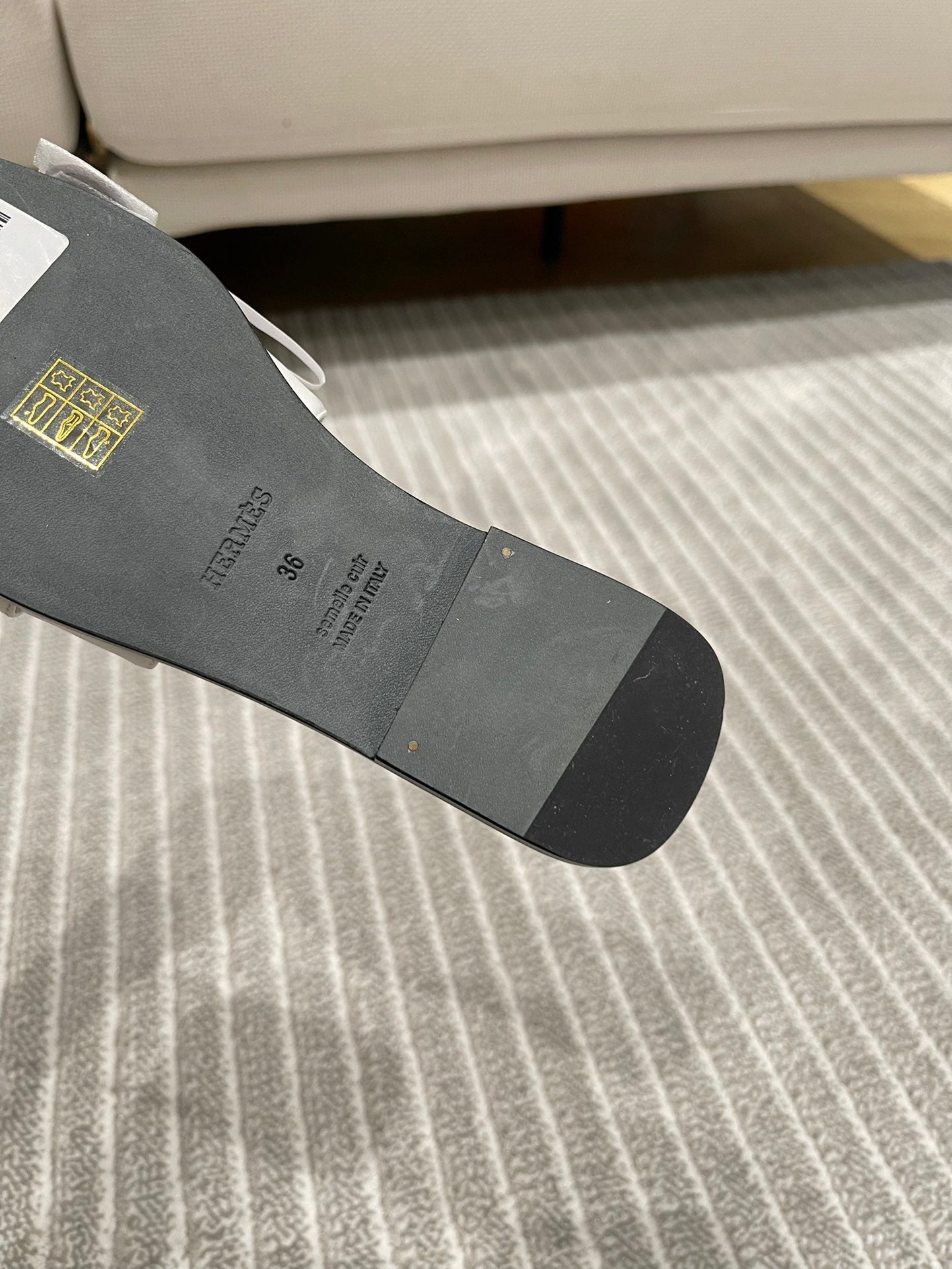 GABRIEL SANDAL WHITE CALFSKIN、mysite、Cacoeks