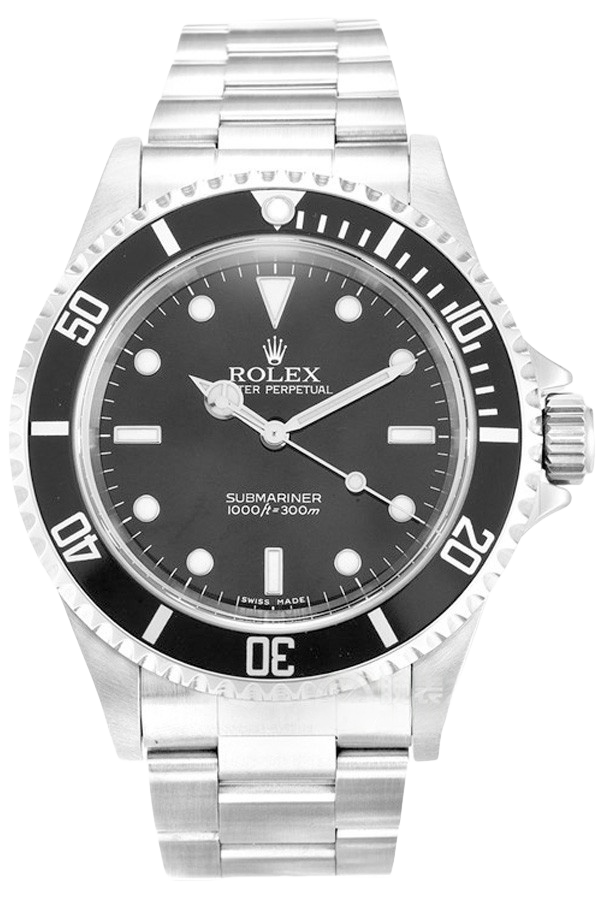 Rolex Submariner Black Dial Super Clone Swiss Replica Watch Ref 14060M Oystersteel Bracelet