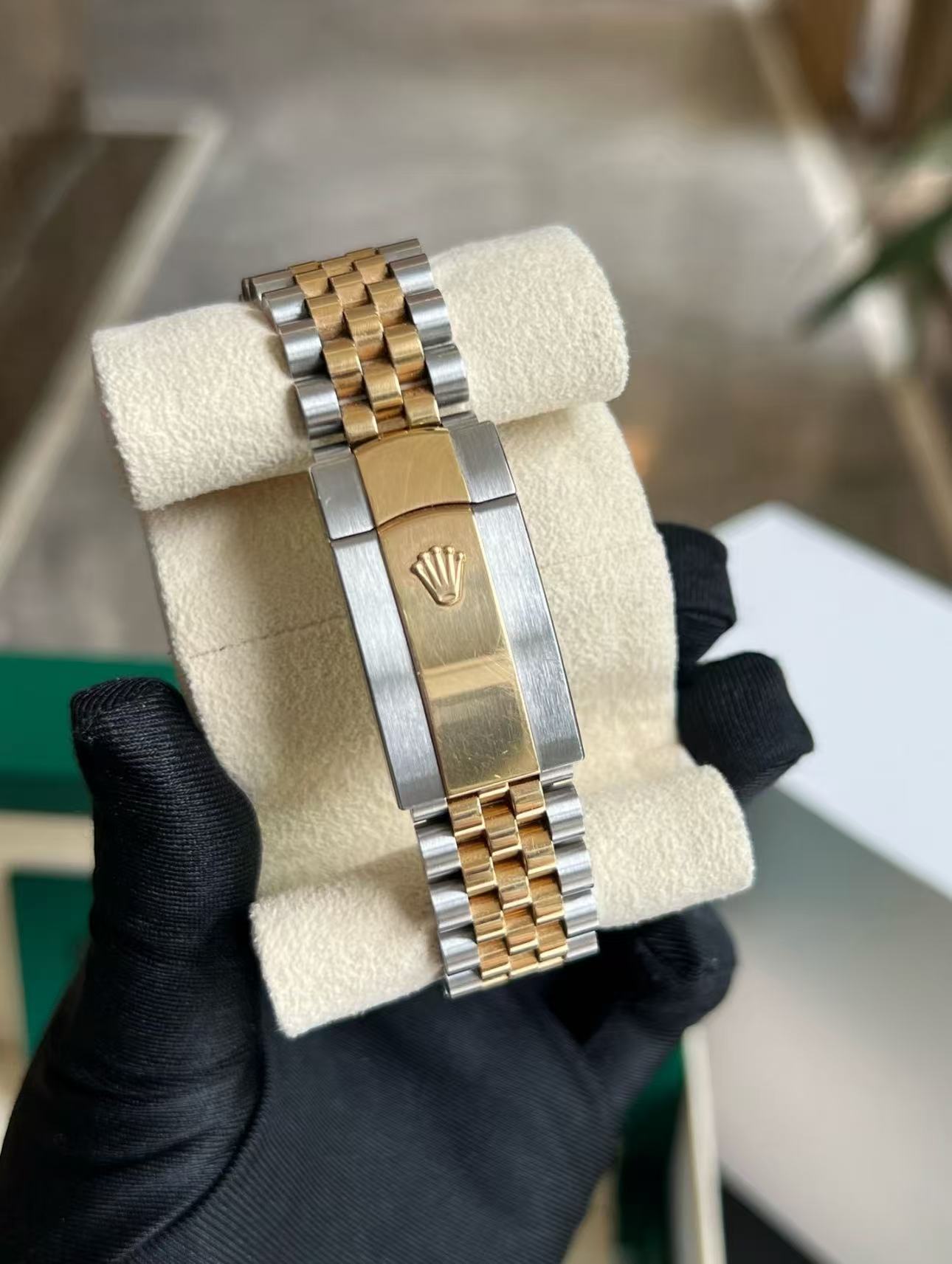 Rolex Datejust 41mm Super Clone Swiss ReplicaWatchTwo Tone Jubilee Bracelet White Dial Ref 126333 3235 Swiss Movement