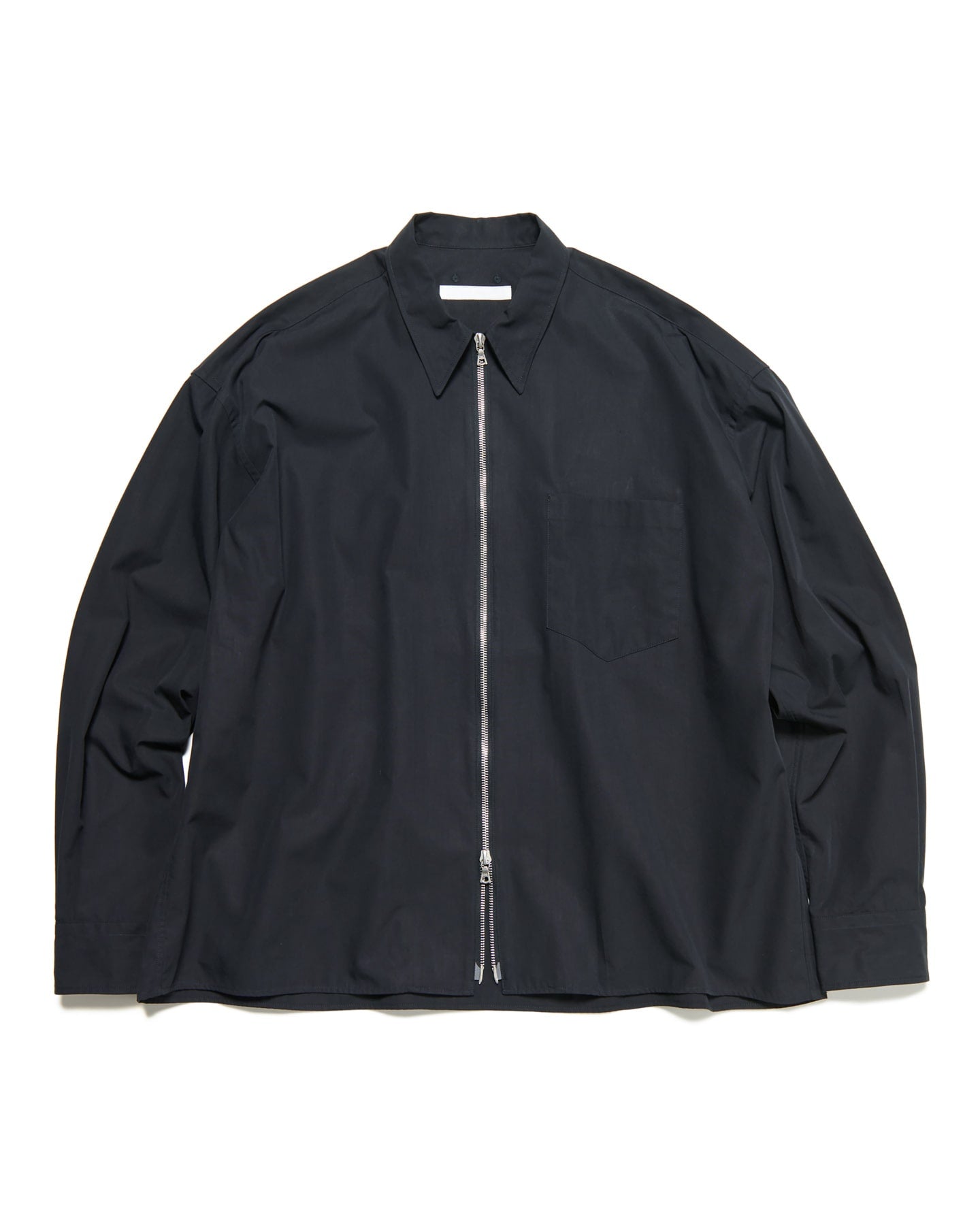 SOPHNET. 25S/S ORGANIC COTTON ZIP SHIRT  SOPH-250030 