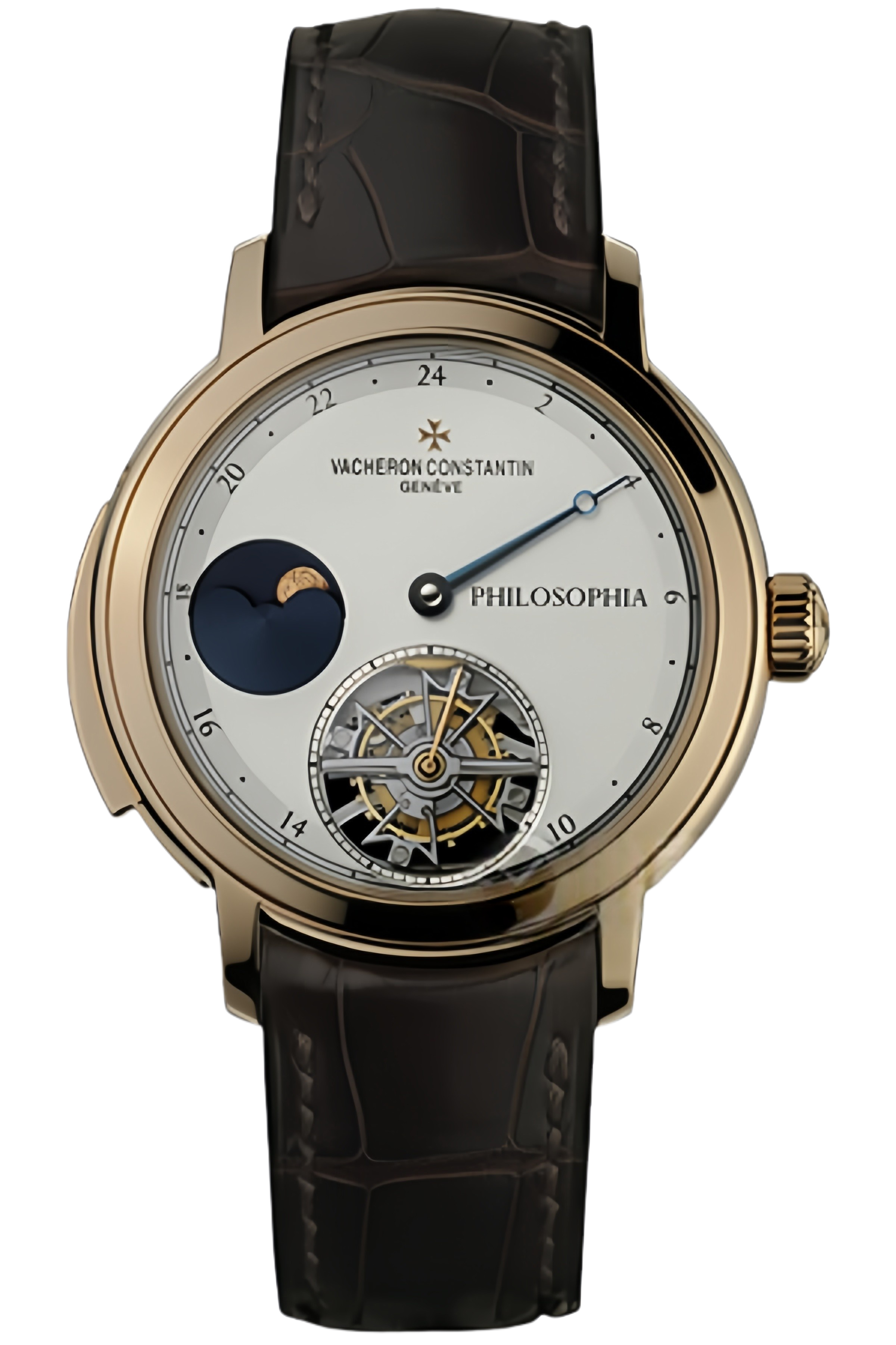 Vacheron Constantin Les Cabinotiers Ref. 80173/000R-9483 Super Clone Watch – Rose Gold Case Blue Guilloché Enamel Dial Swiss Replica