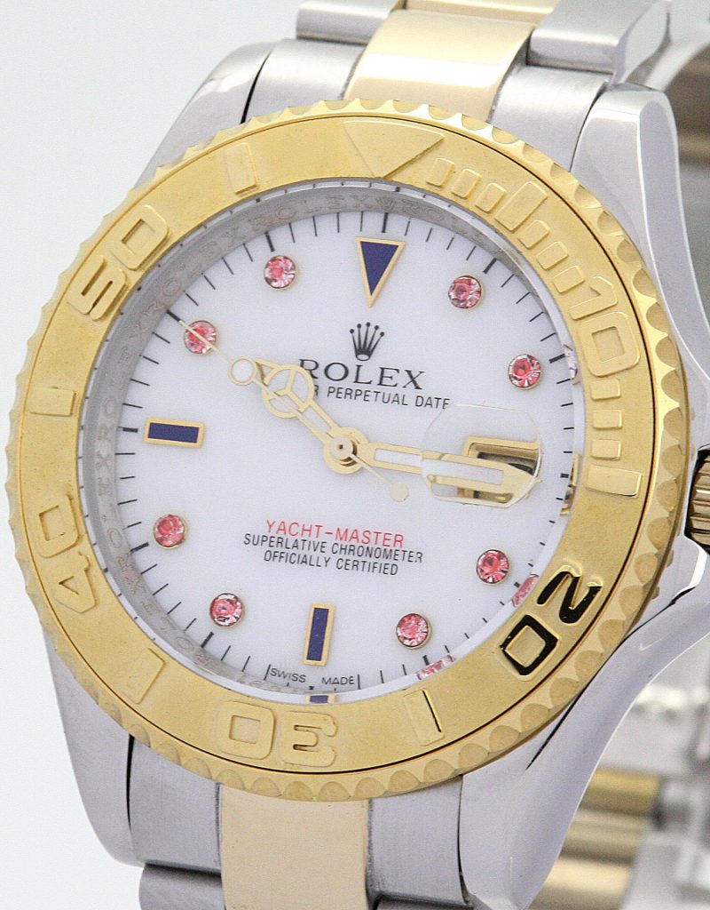 Replica Rolex Yacht-Master 40mm White Dial 16623-fasswatch